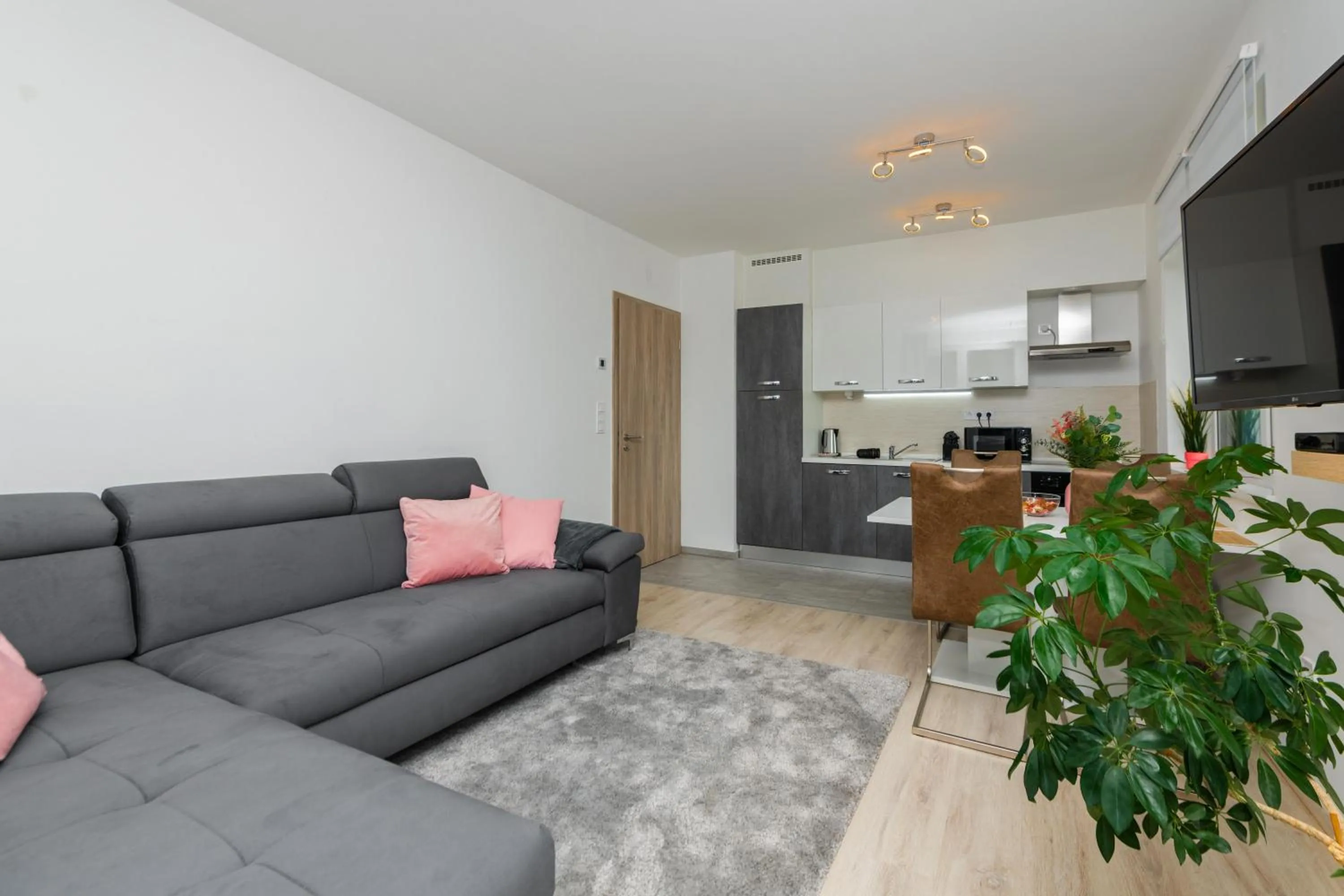 TV and multimedia in WaterFront City Apartments by FirstHost