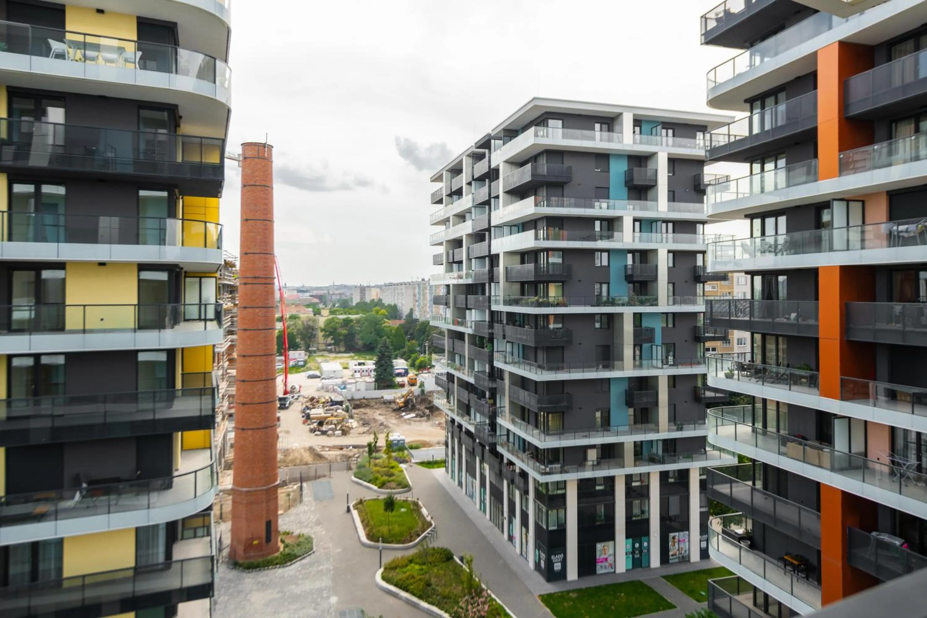 Property building in WaterFront City Apartments by FirstHost