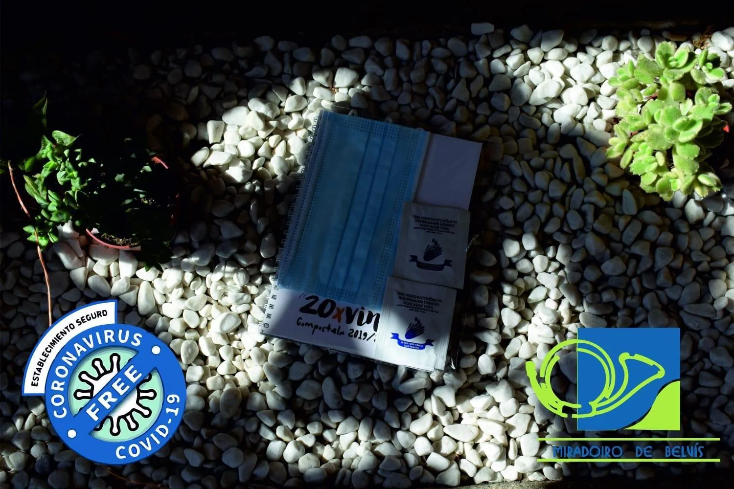 Logo/Certificate/Sign in Hotel Parking Miradoiro de Belvís