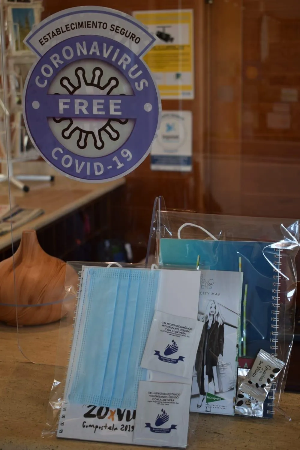 Lobby or reception in Hotel Parking Miradoiro de Belvís