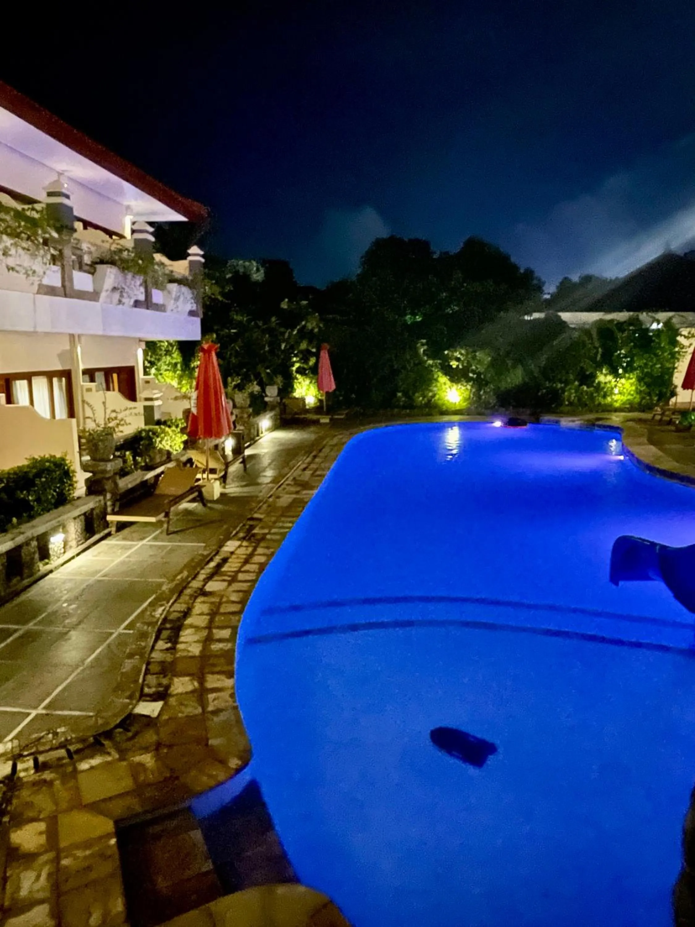 Night in Marine Bay Sanur