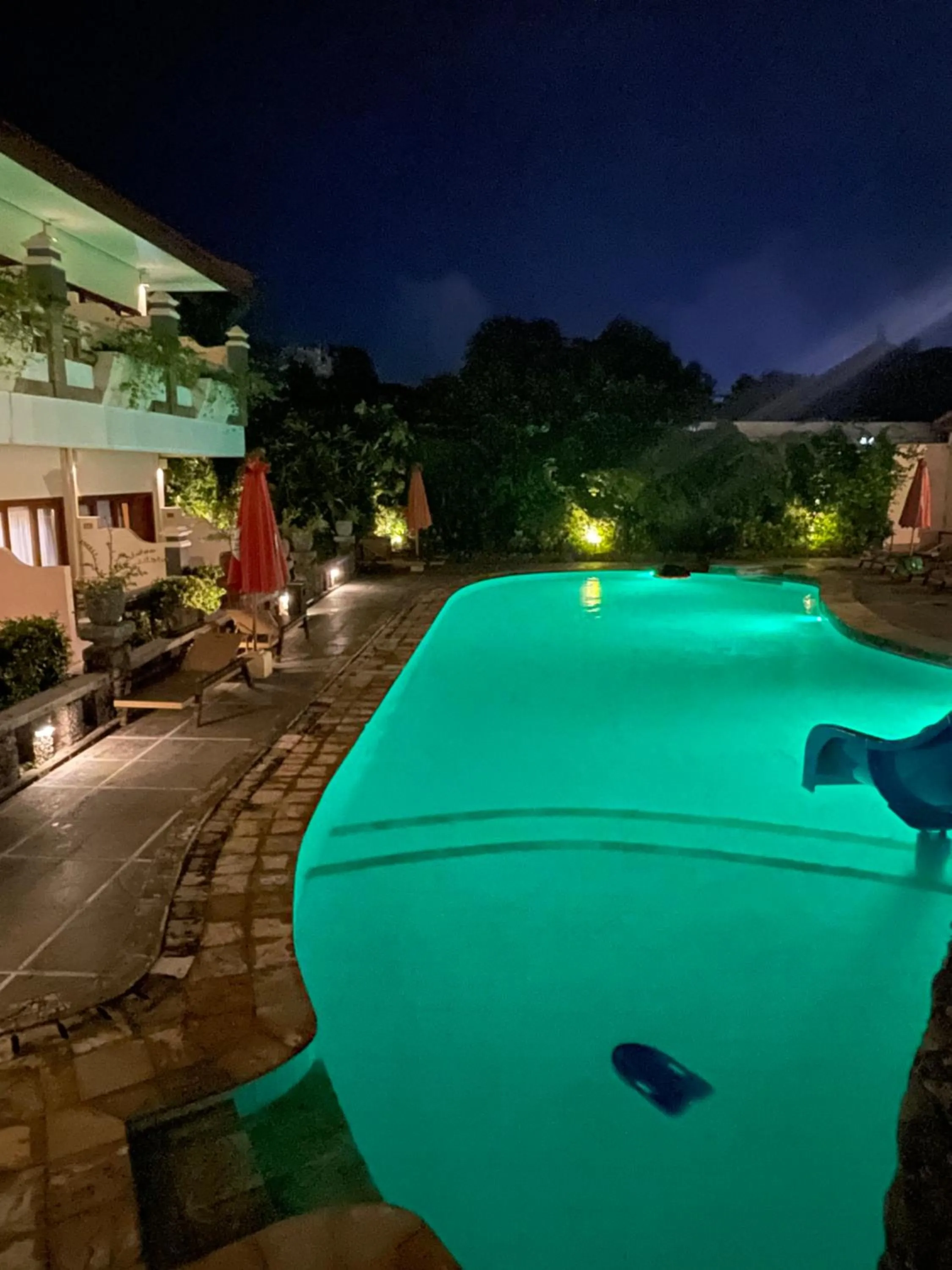 Night in Marine Bay Sanur