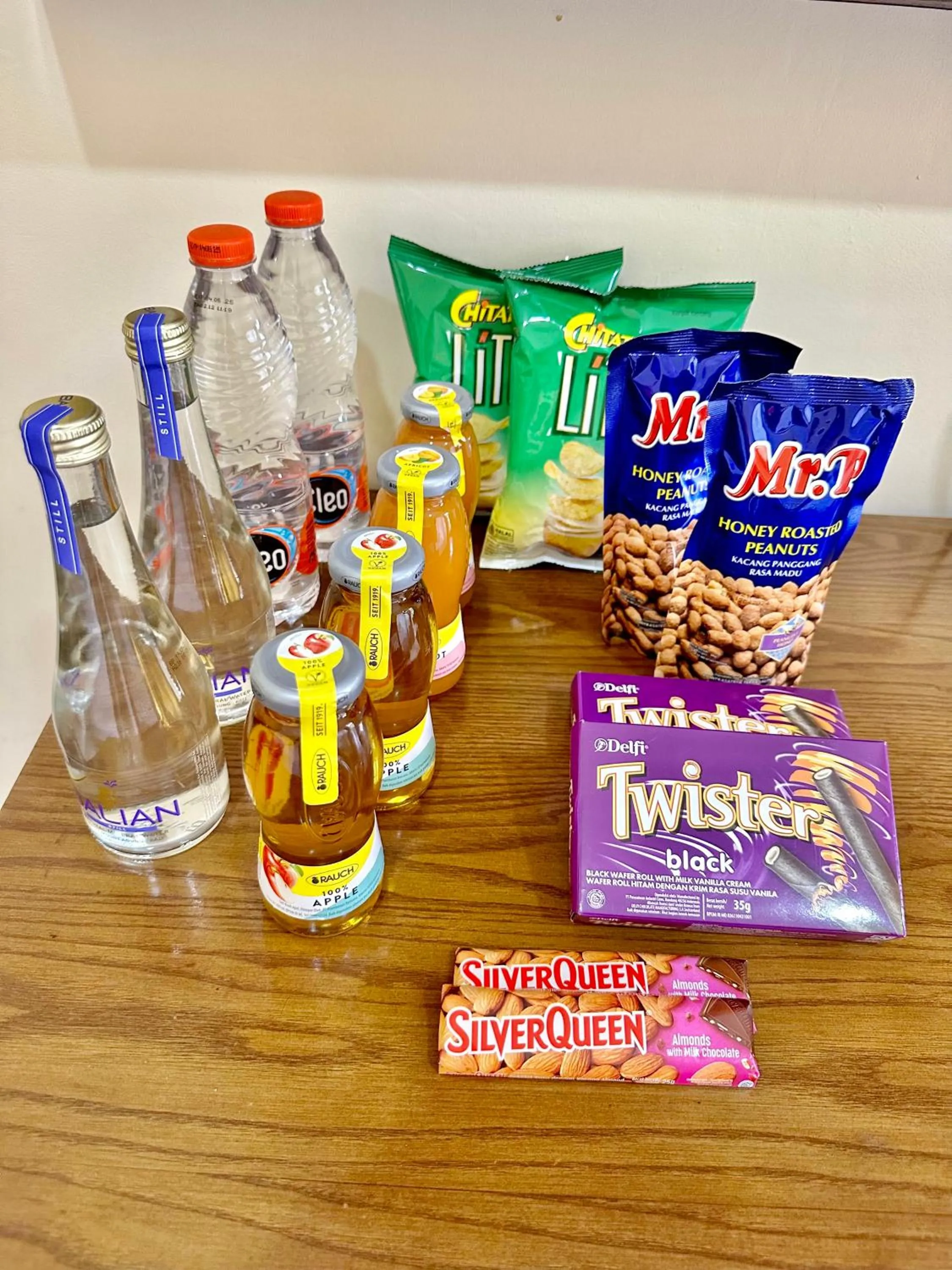 Food and drinks in Marine Bay Sanur