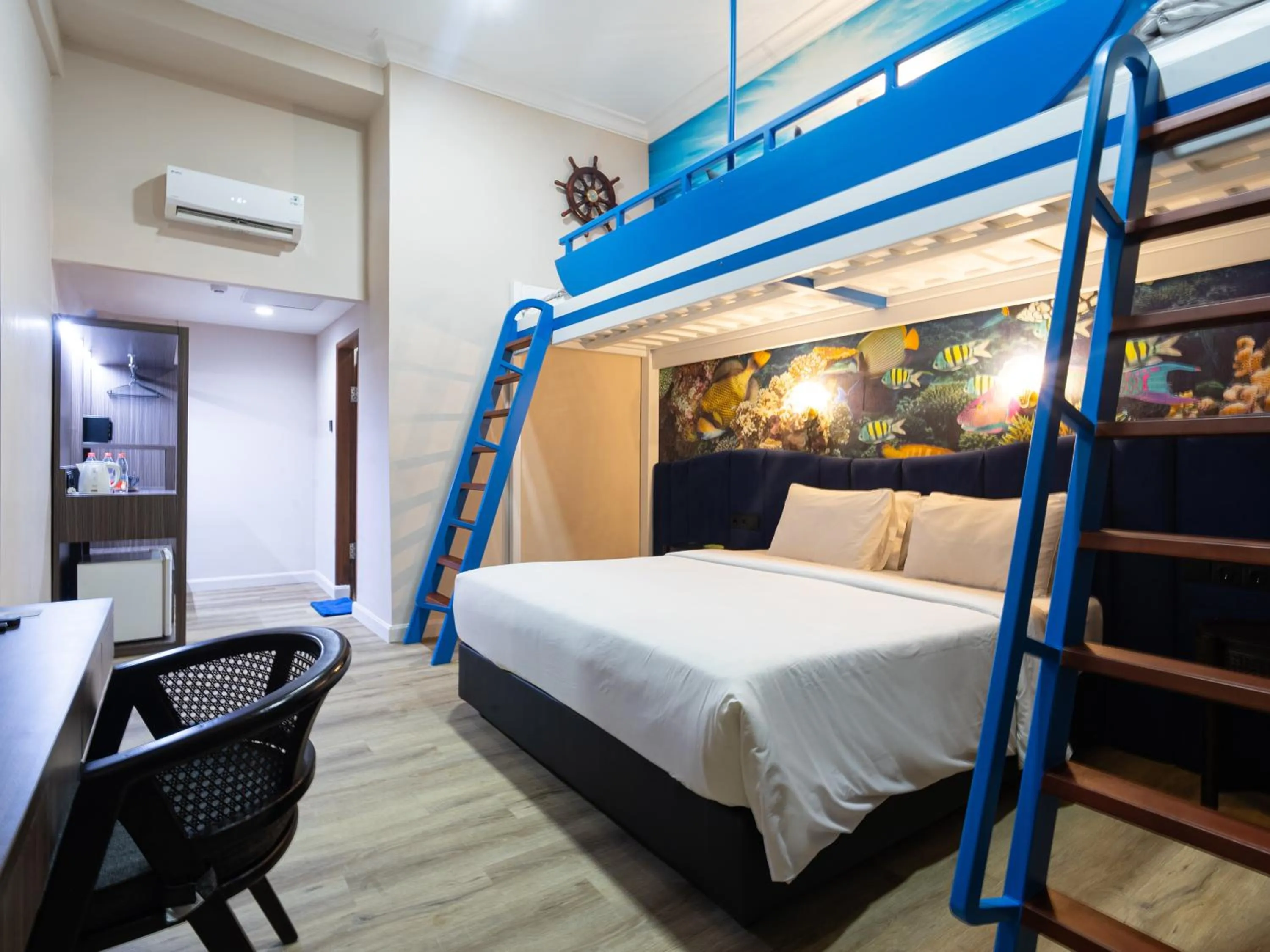 Bed in Marine Bay Sanur