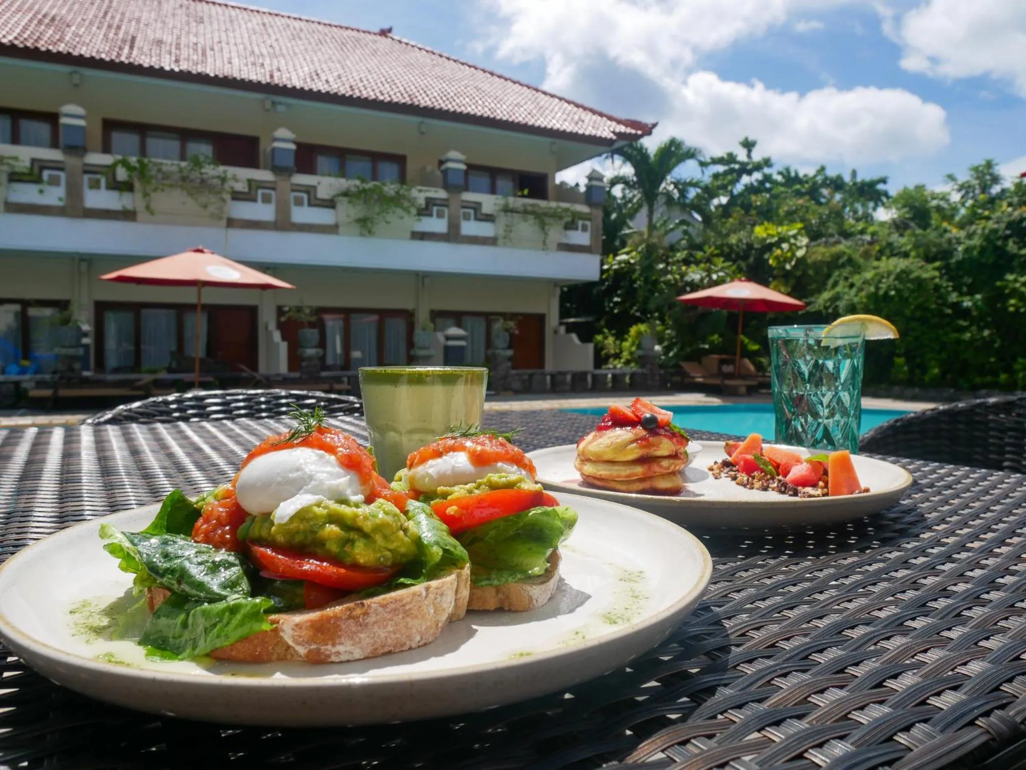 Breakfast in Marine Bay Sanur