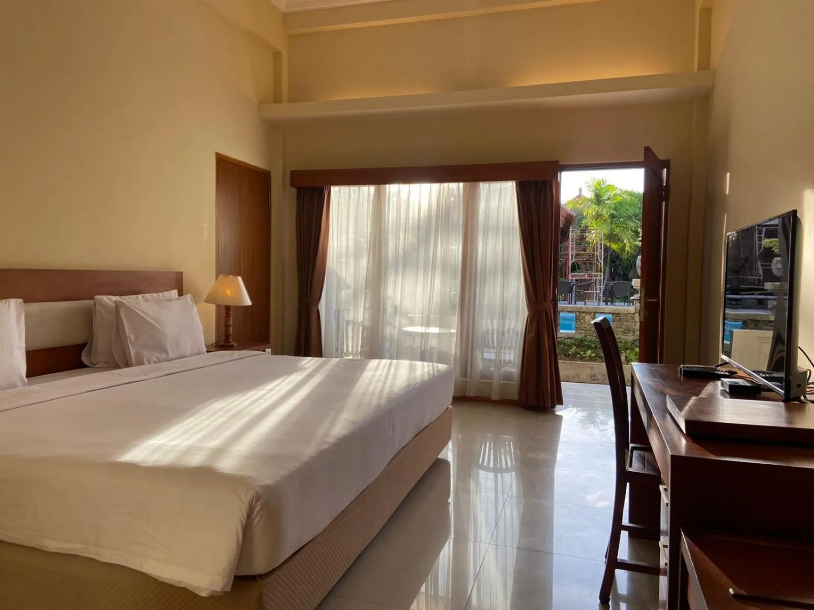 Deluxe Double or Twin Room with Pool View in Marine Bay Sanur