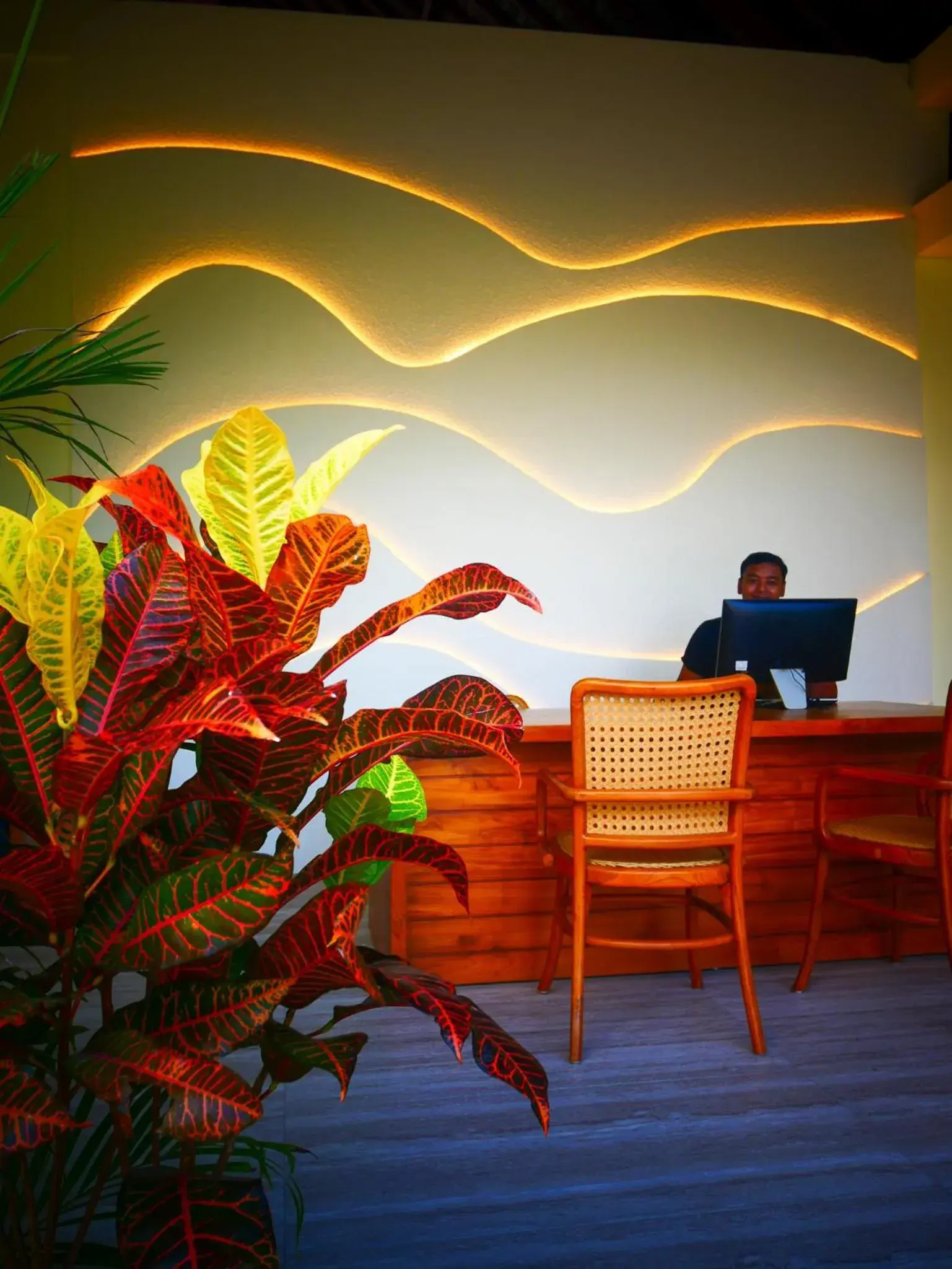 Lobby or reception in Marine Bay Sanur Lobby or reception in Marine Bay Sanur