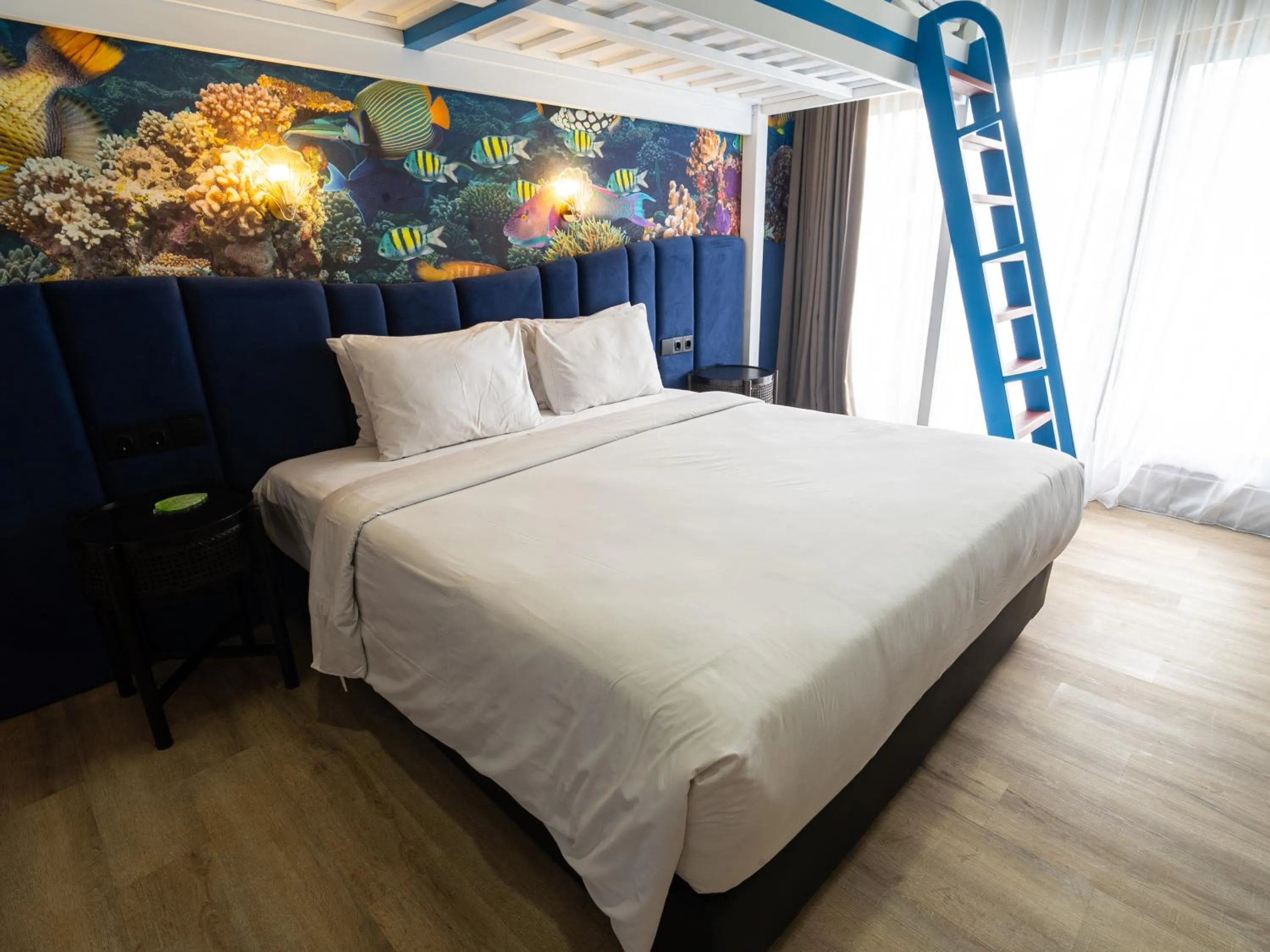 Bed in Marine Bay Sanur