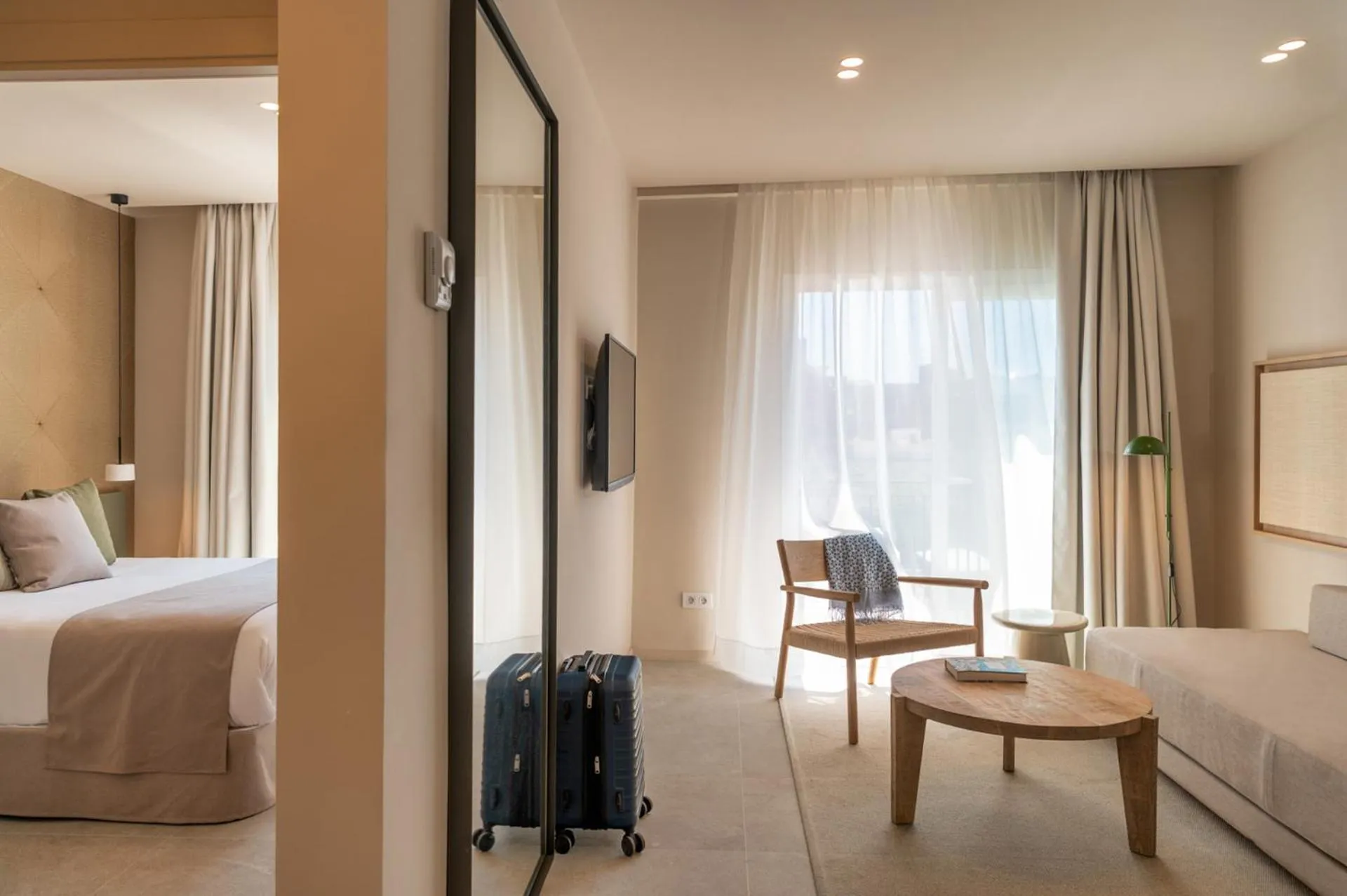 Bed in AQUA Hotel Bertran Park