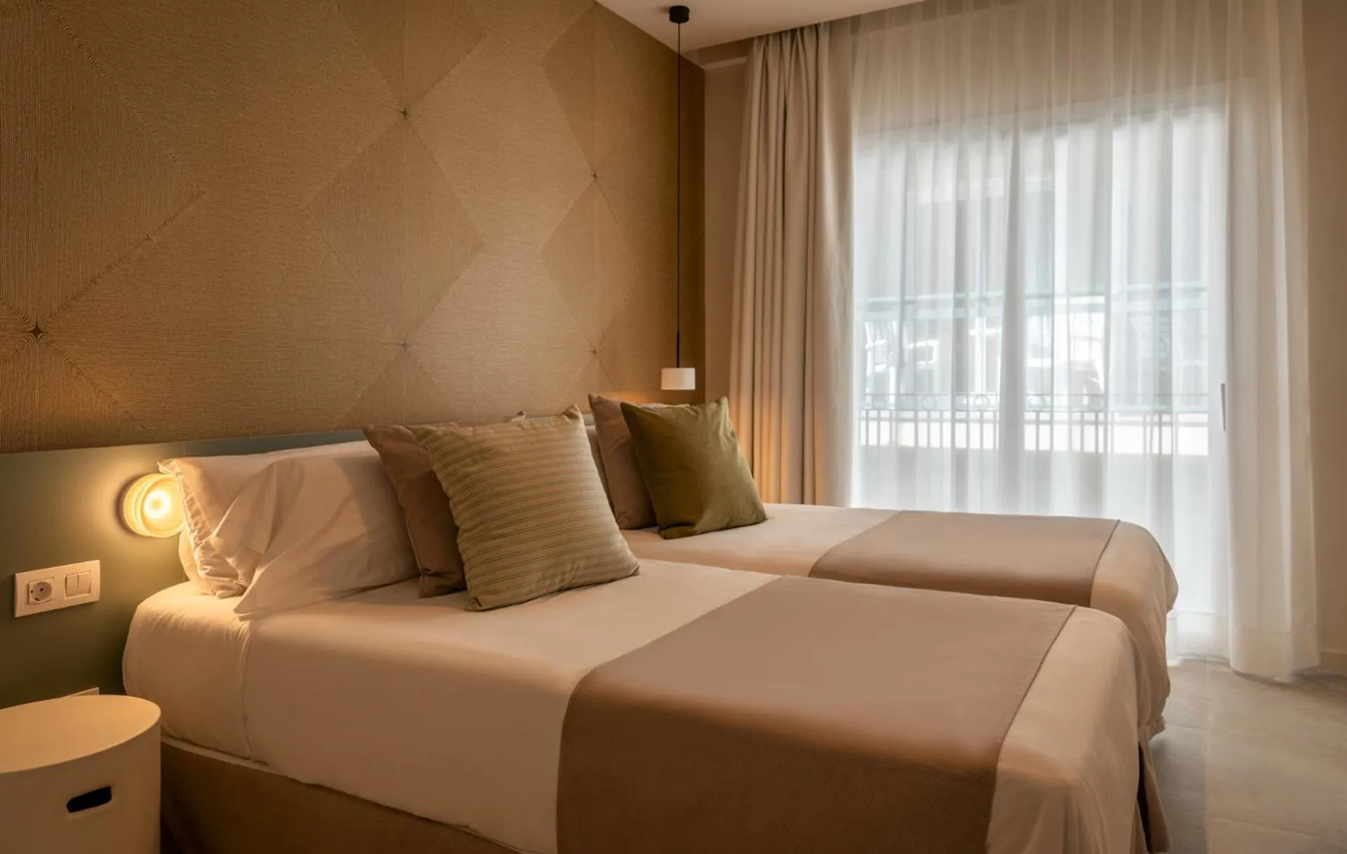 Photo of the whole room, Bed in AQUA Hotel Bertran Park