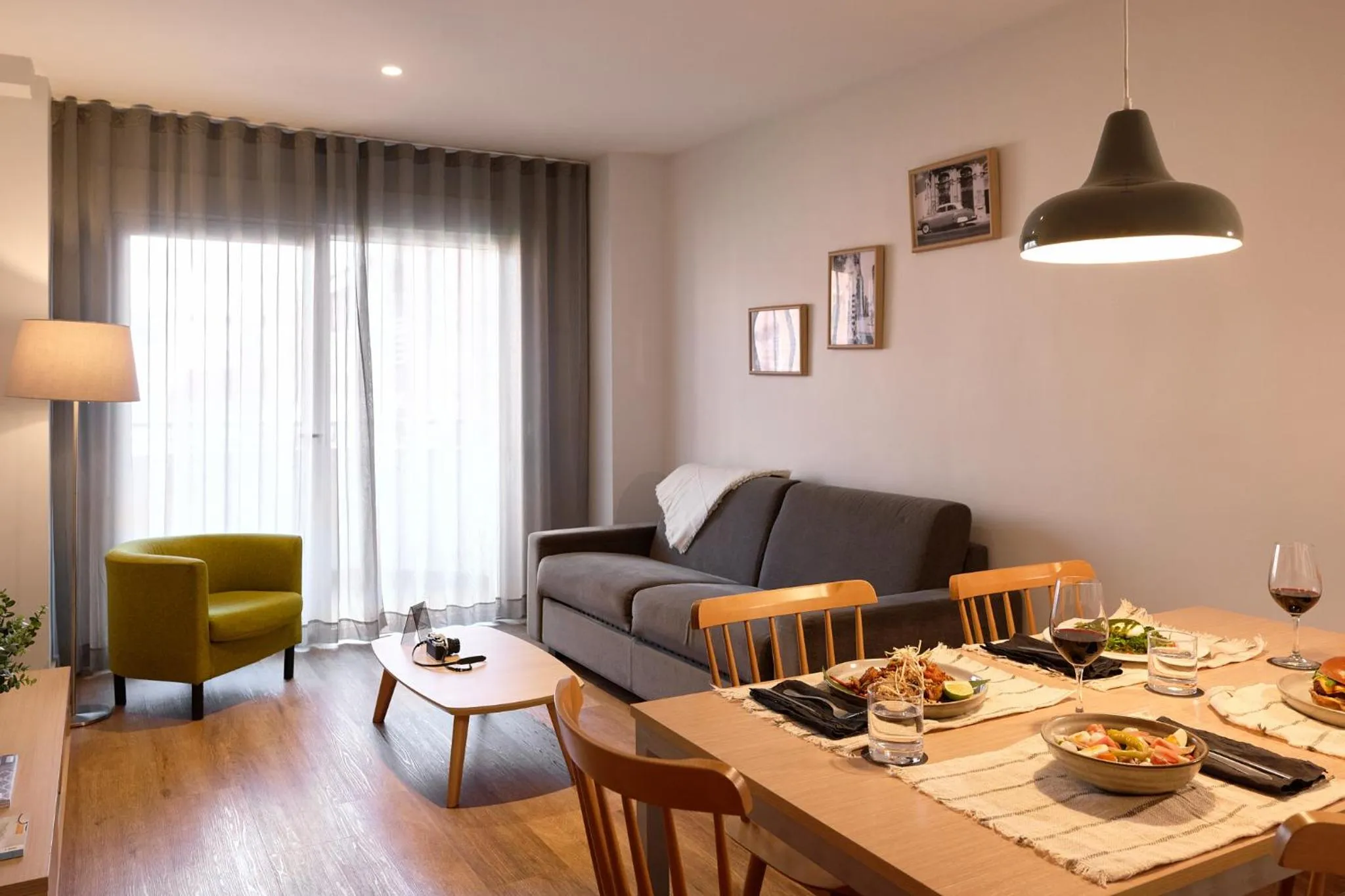 Living room in Valenciaflats Ciudad de las Ciencias