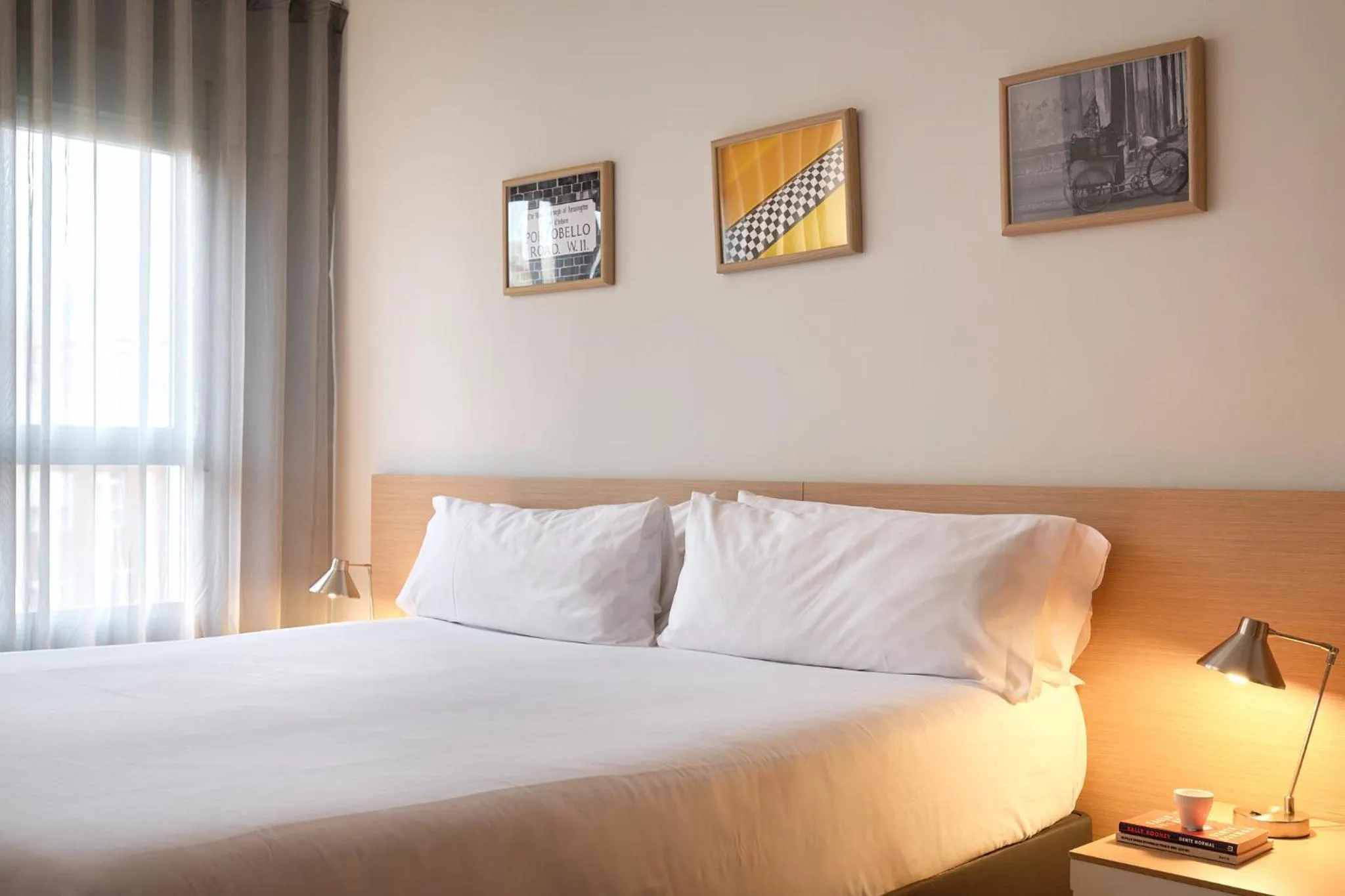 Bed in Valenciaflats Ciudad de las Ciencias