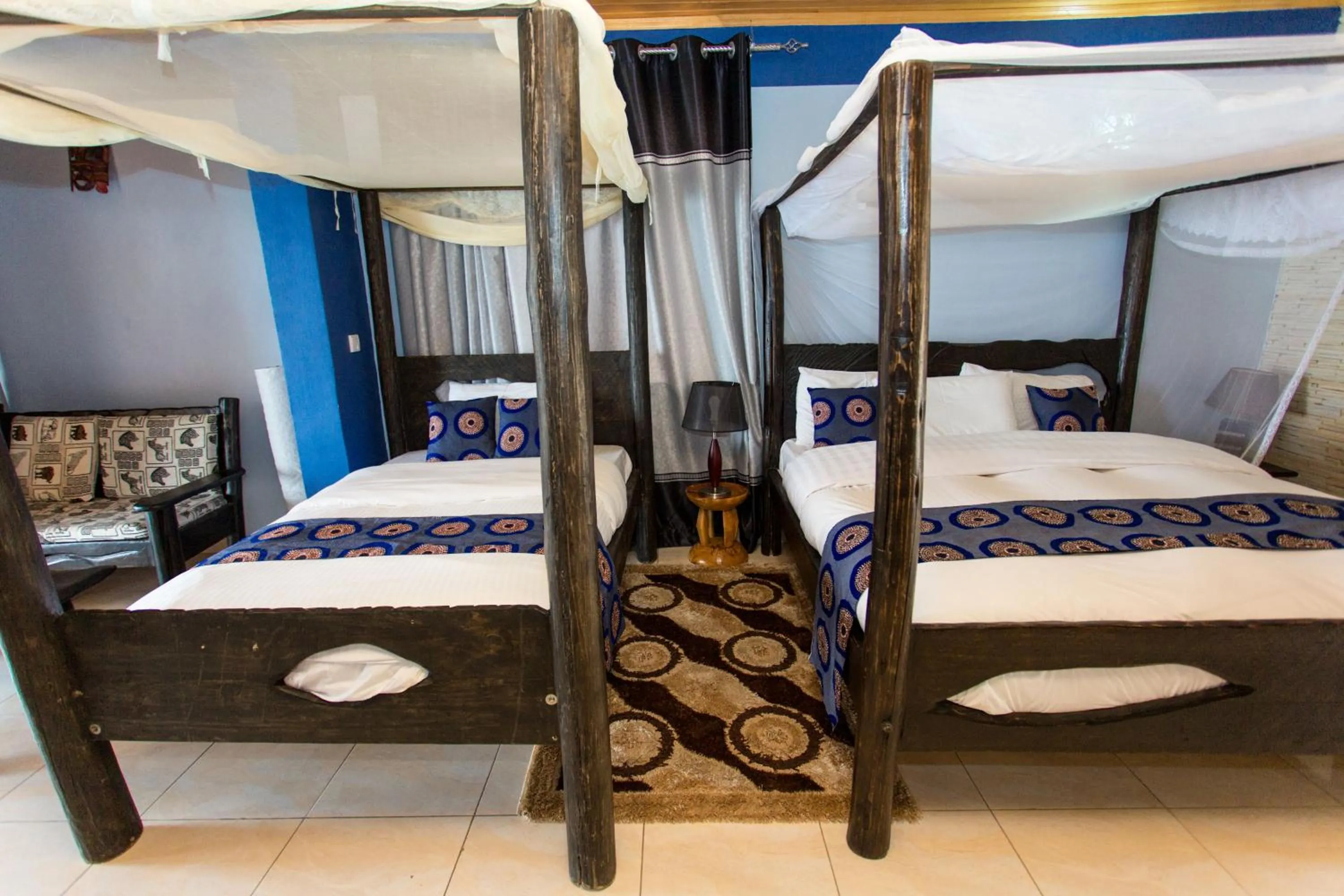 Bed in Nirvana Heights Hotel