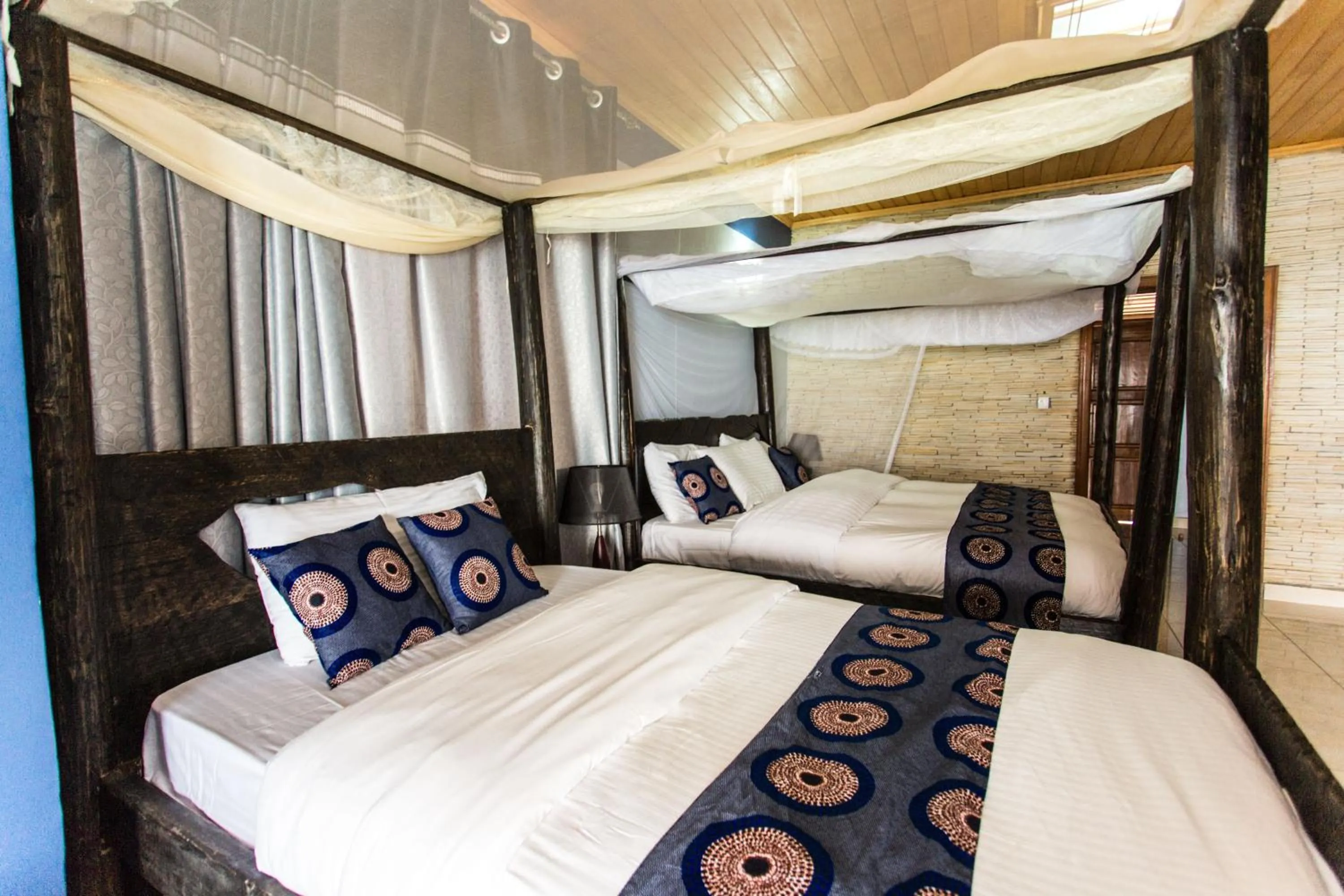 Bed in Nirvana Heights Hotel