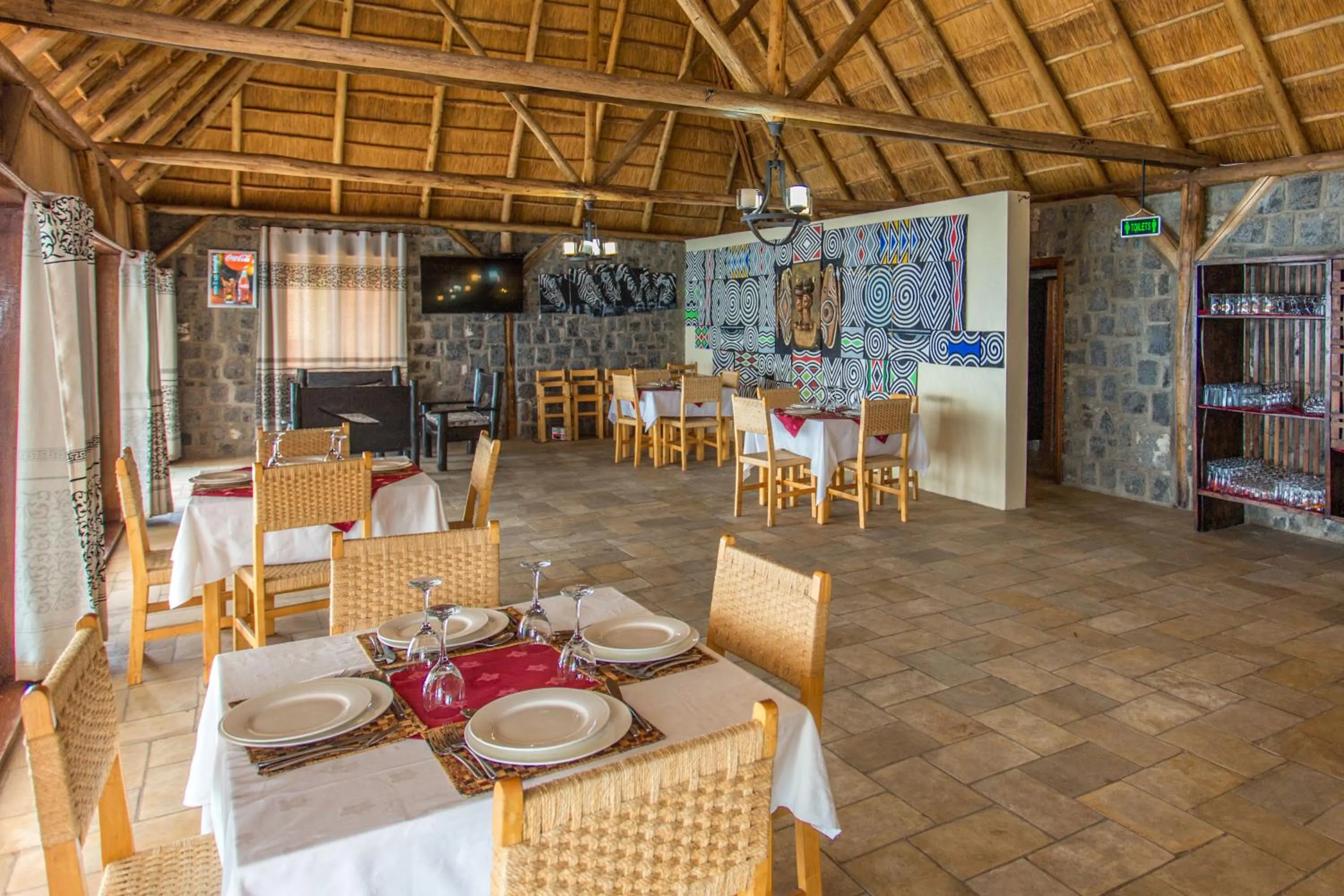 Restaurant/places to eat in Nirvana Heights Hotel