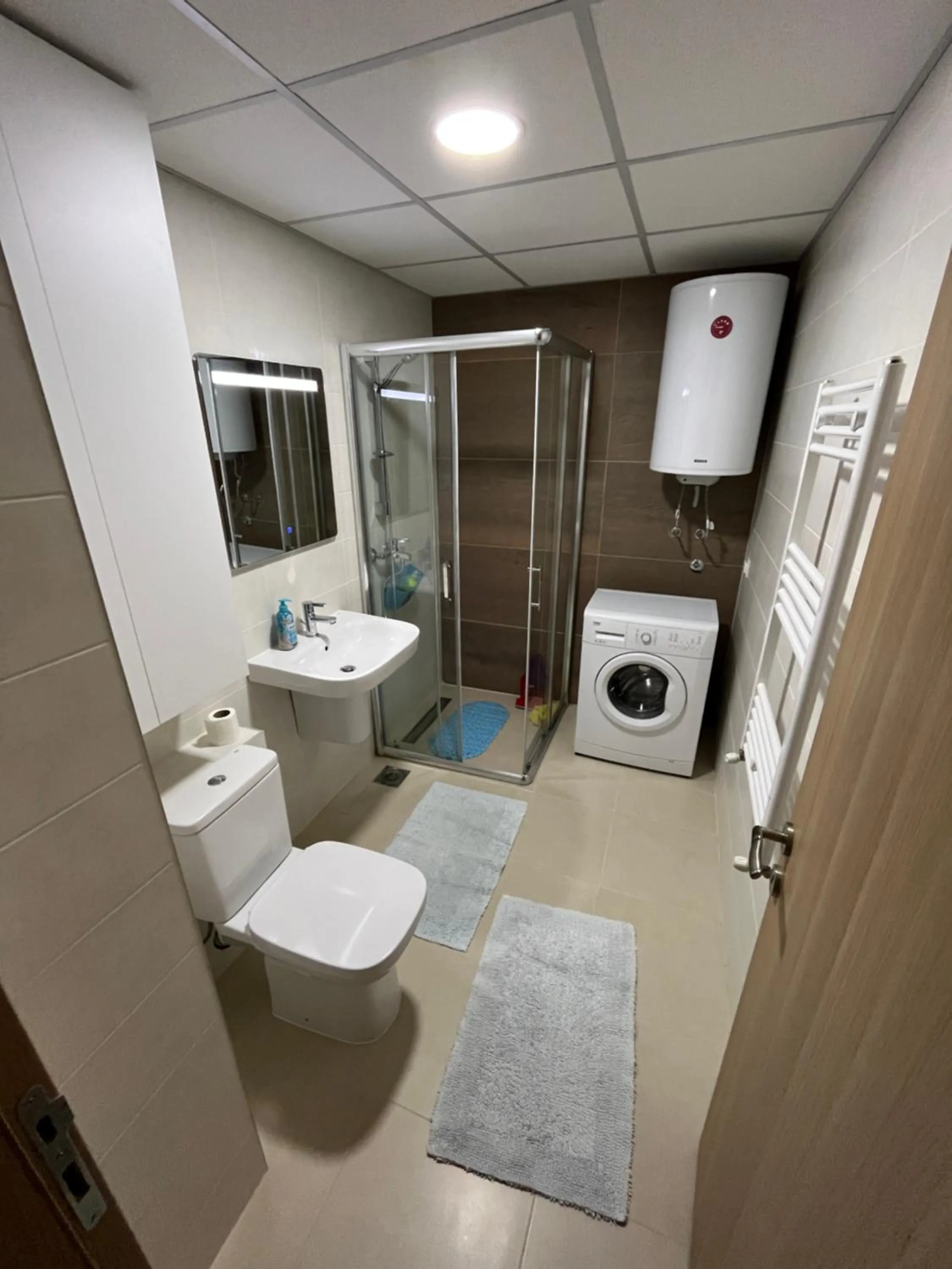 Toilet in Modern Rajcikk Apartment nearby downtown & Vardar river