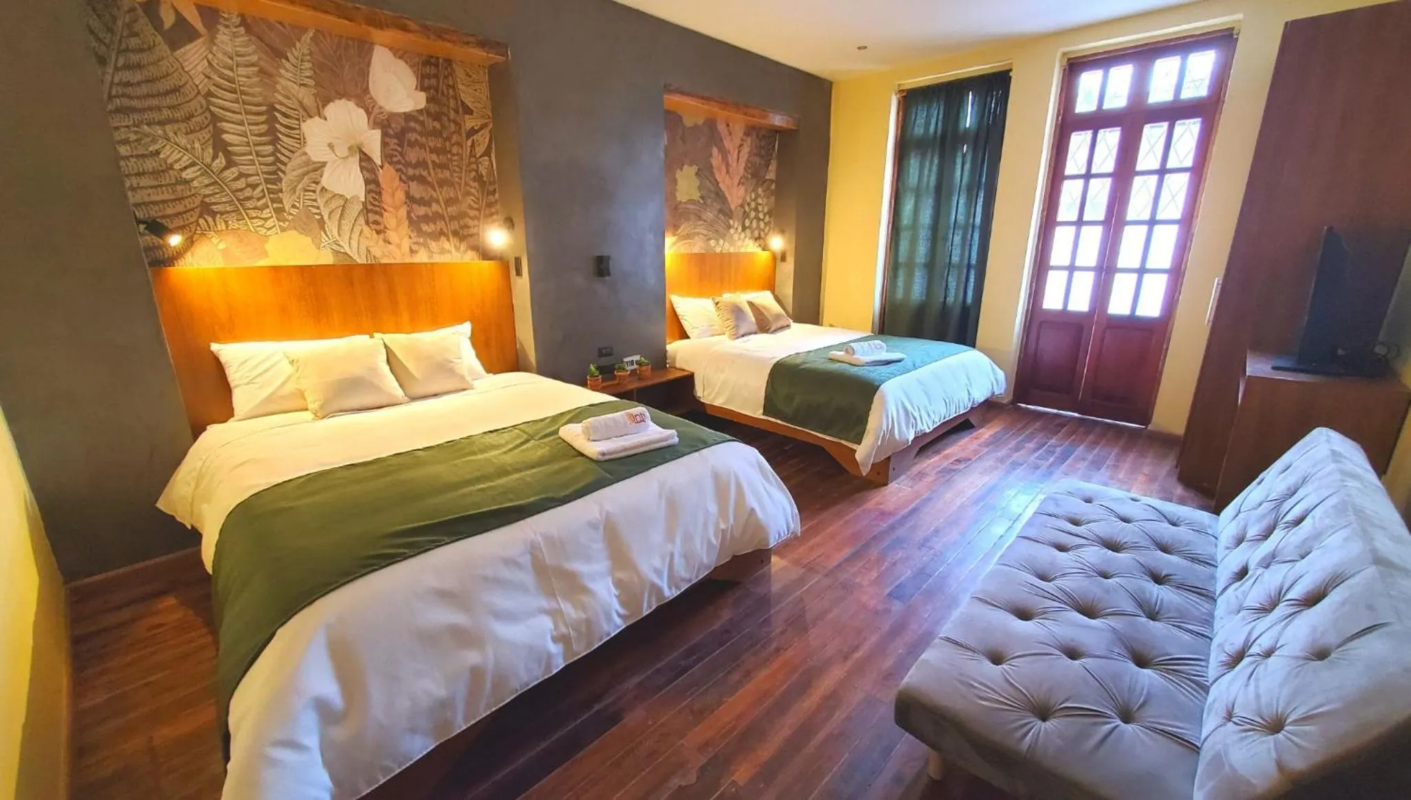 Bed in Hotel Inti Quito