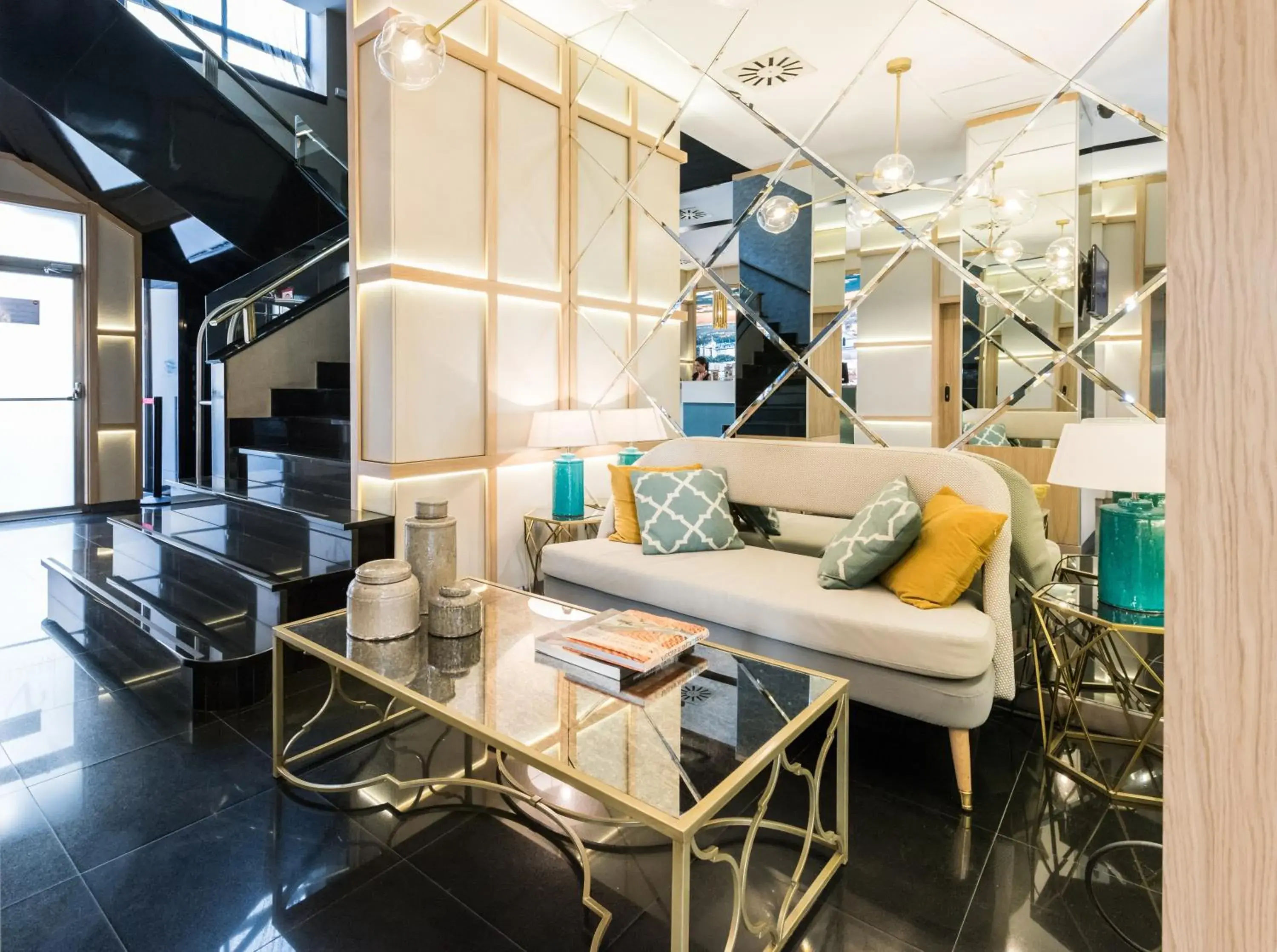 Lobby or reception in Vincci Capitol Lobby or reception in Vincci Capitol