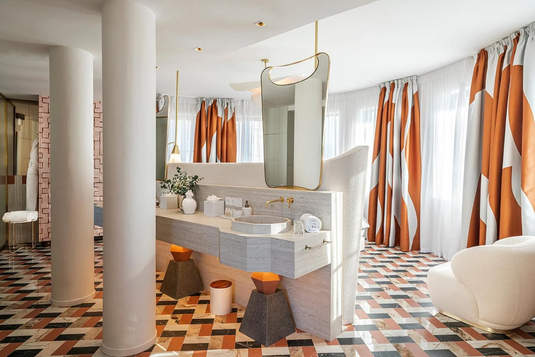 Bathroom in Vincci Capitol