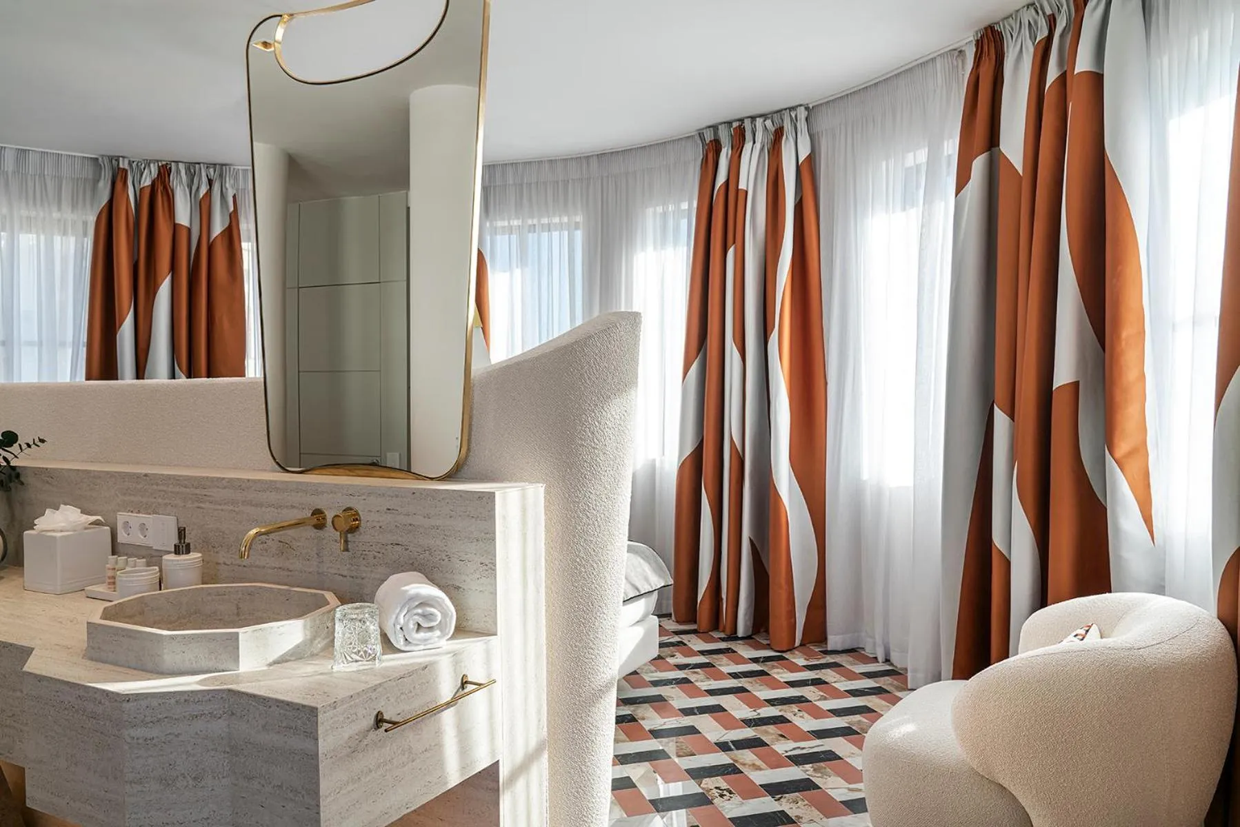 Bathroom in Vincci Capitol