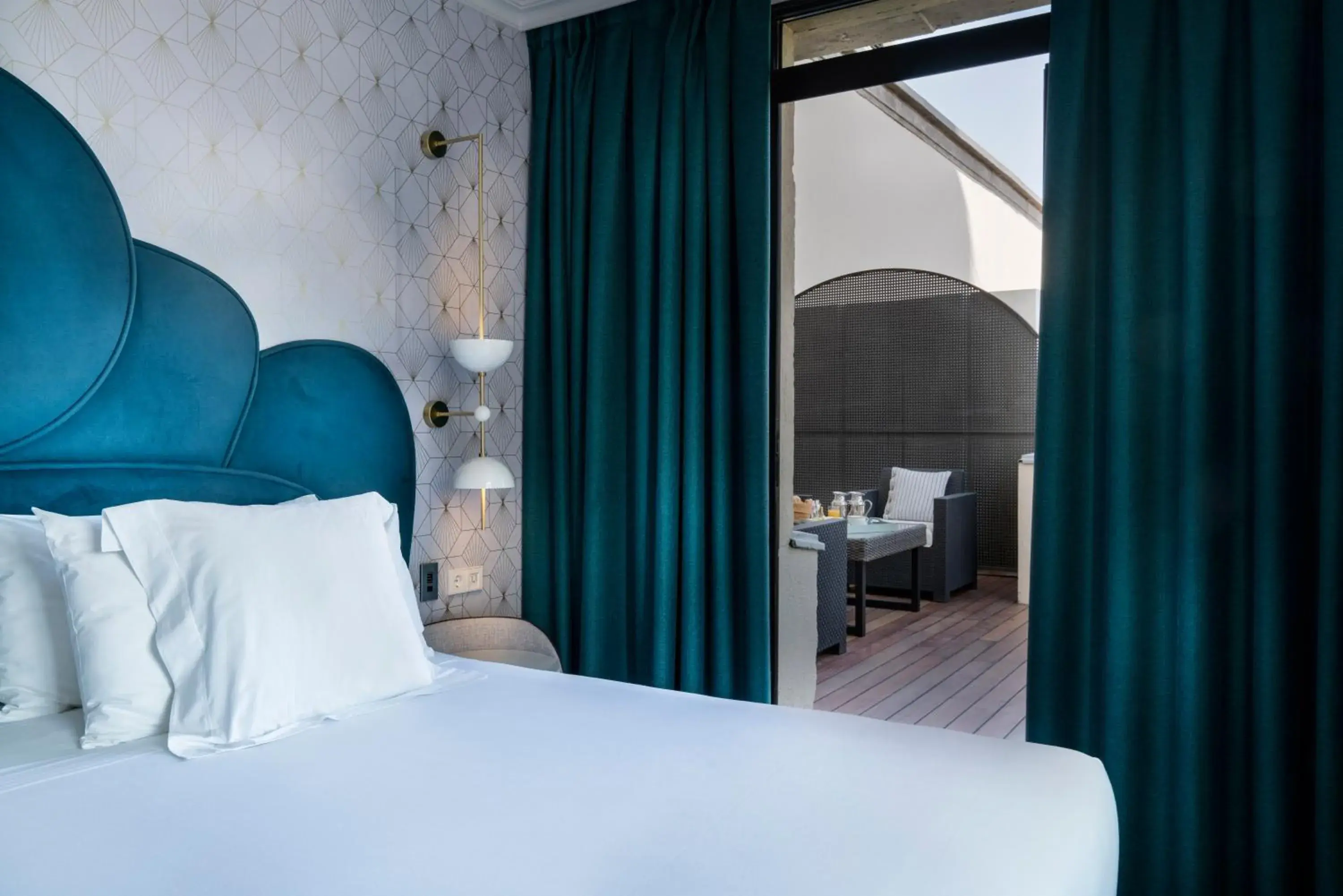 Double Room with Terrace in Vincci Capitol Double Room with Terrace in Vincci Capitol