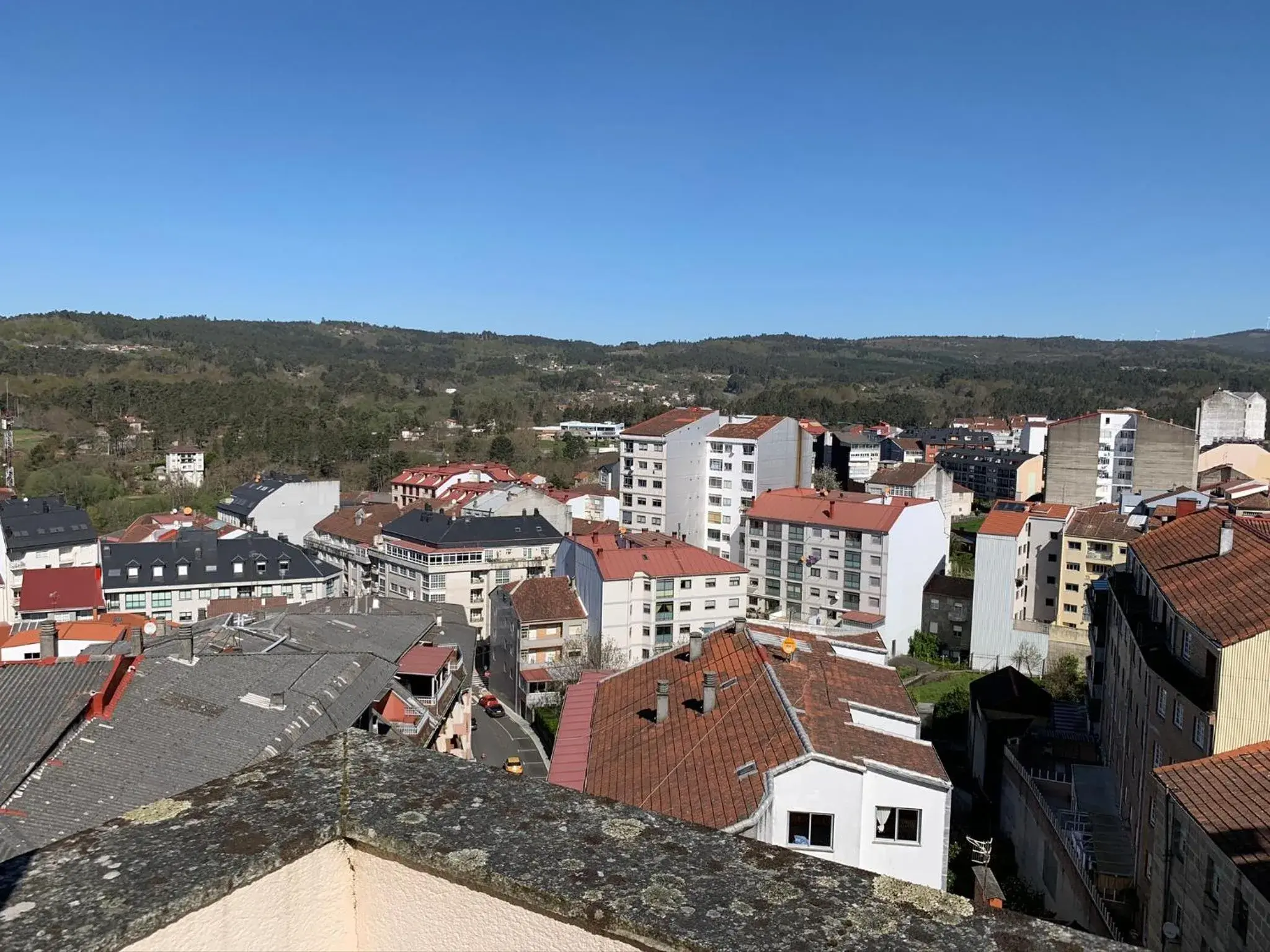 City view in Aparthotel Arenteiro City view in Aparthotel Arenteiro