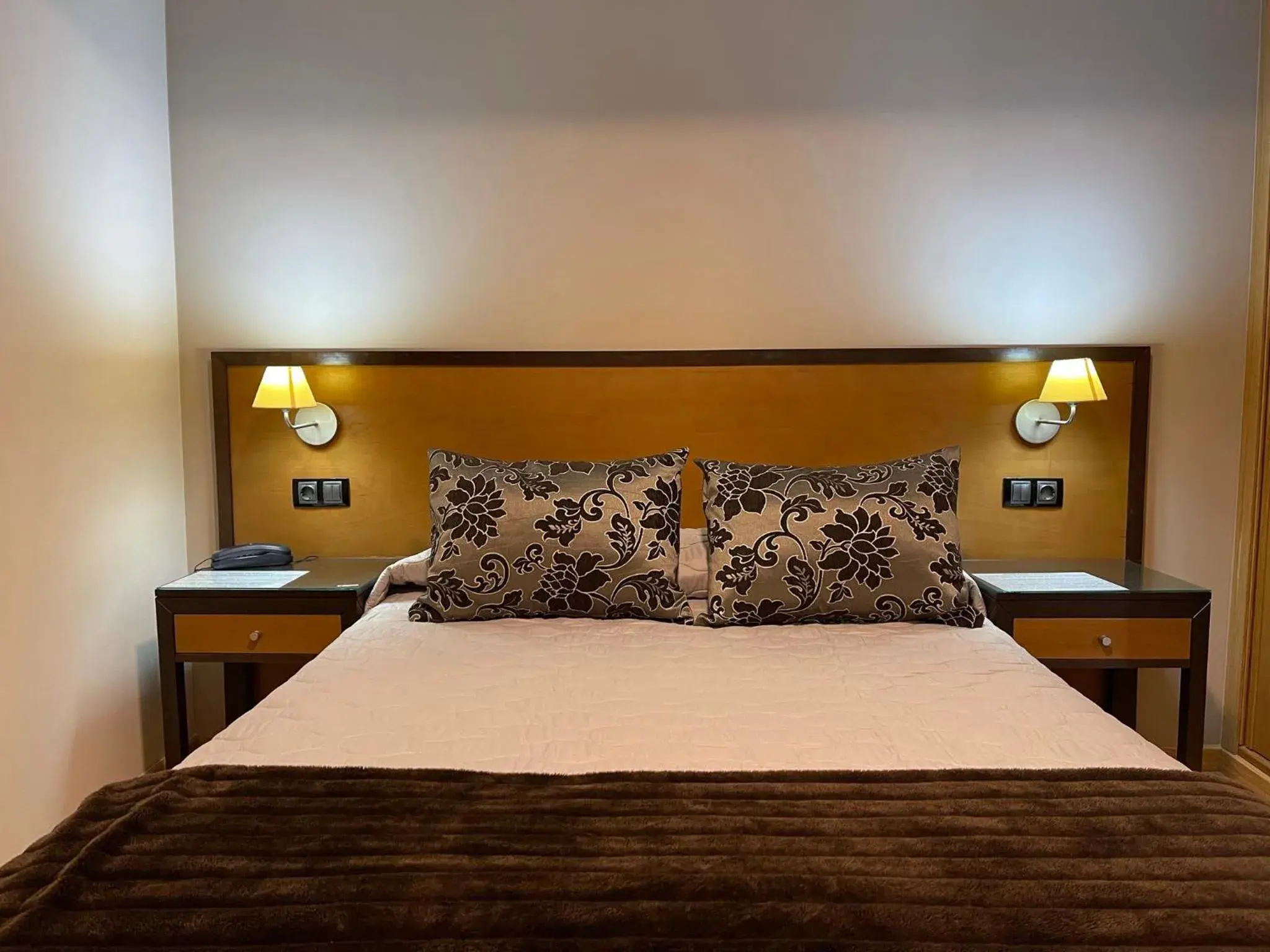 Bed in Aparthotel Arenteiro Bed in Aparthotel Arenteiro