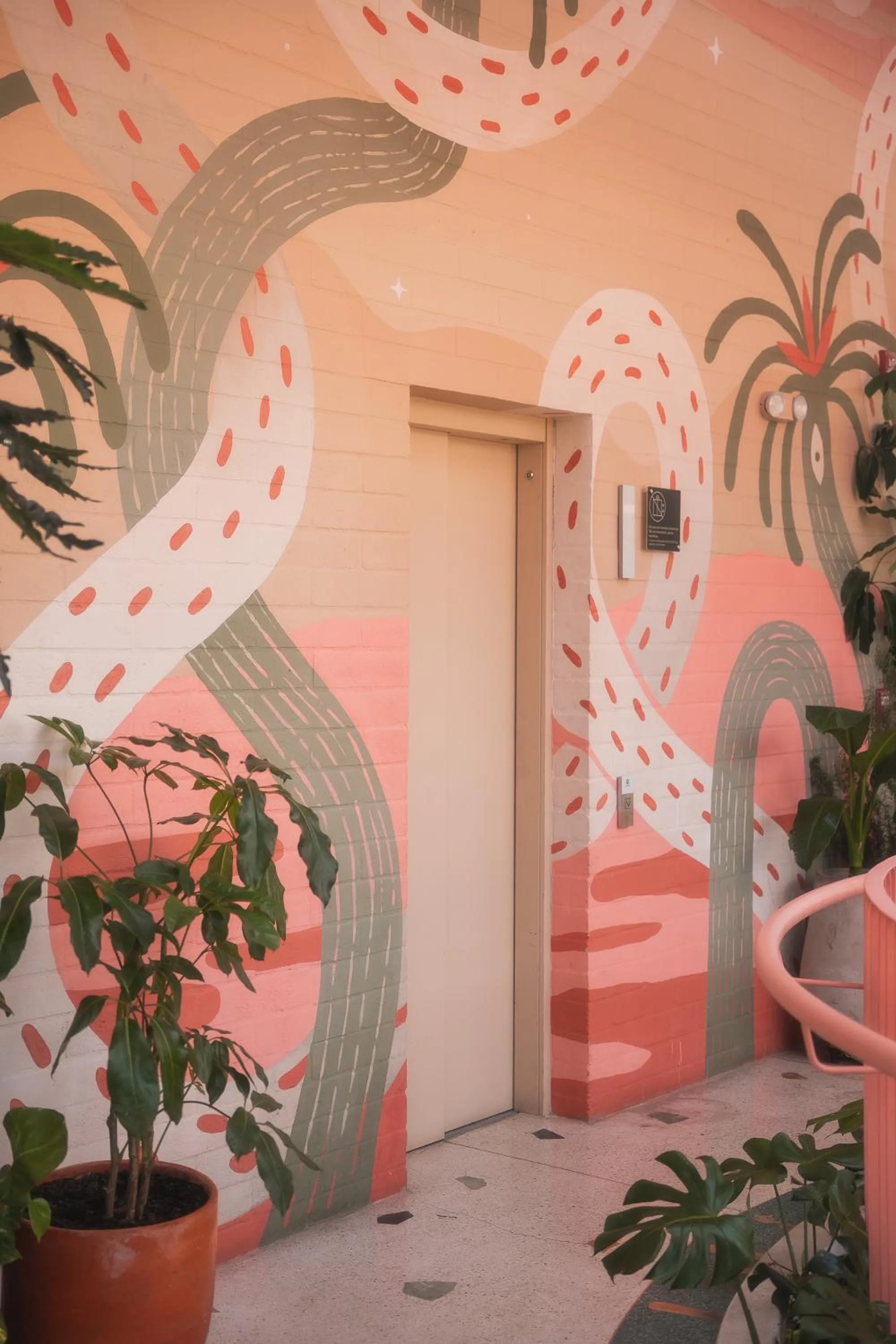 elevator in The Somos Bold Hotel