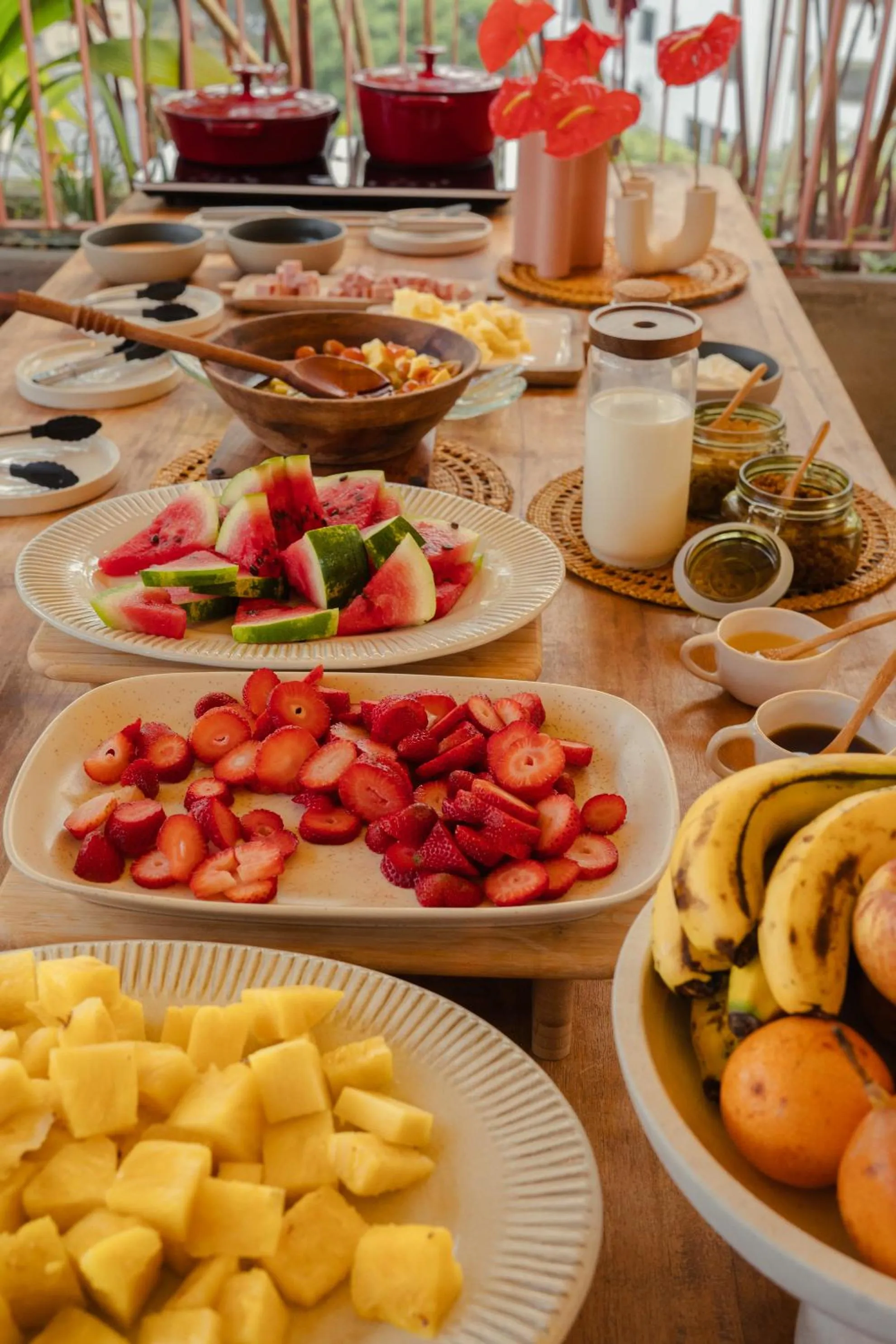 Buffet breakfast in The Somos Bold Hotel
