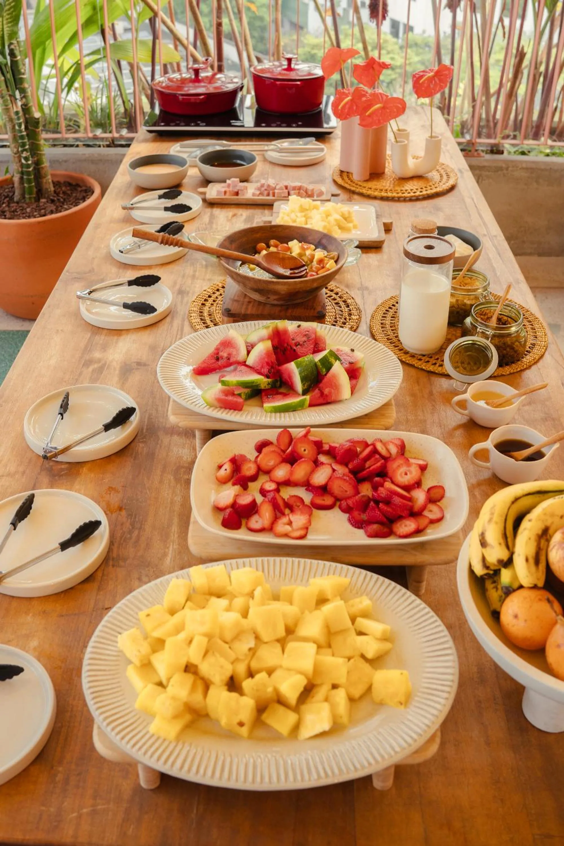 Buffet breakfast in The Somos Bold Hotel