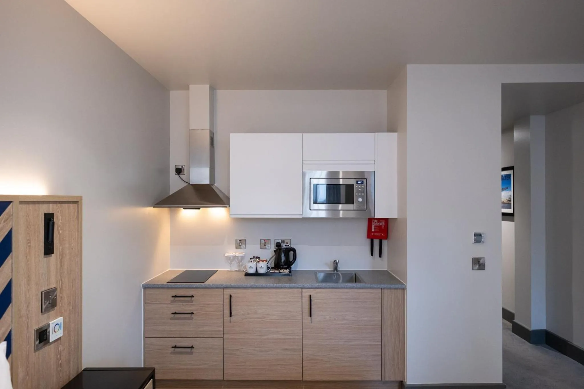 Kitchen or kitchenette in Sandman Signature Glasgow Hotel