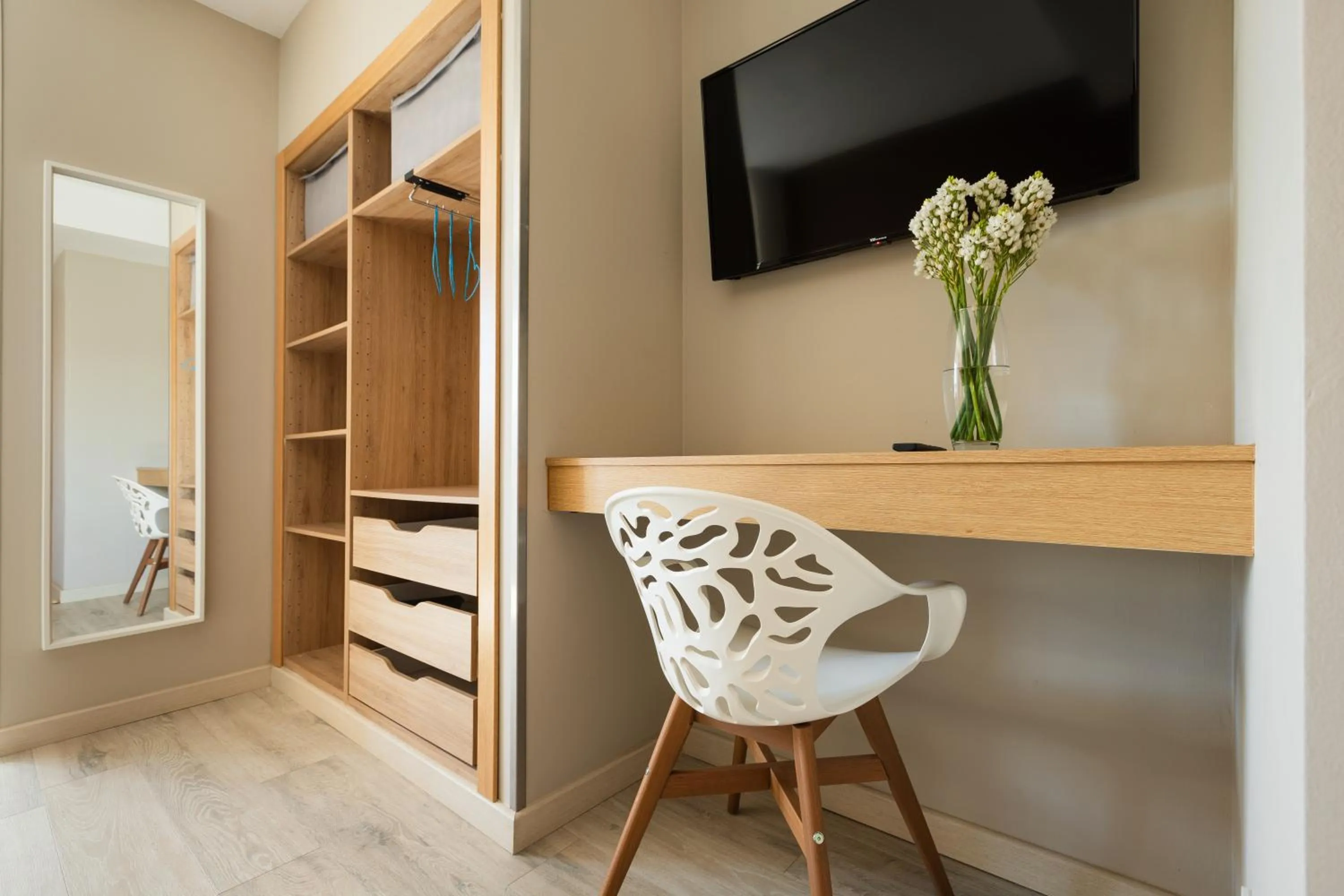 Bedroom in Hotel Mirador Ría de Arosa