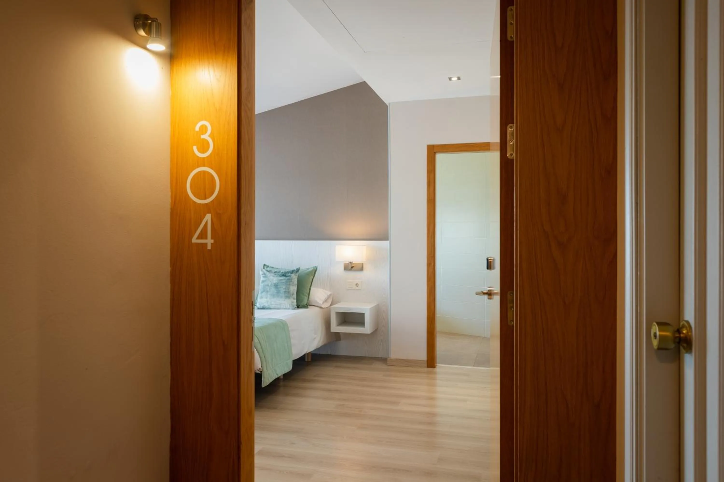 Decorative detail, Bed in Hotel Mirador Ría de Arosa