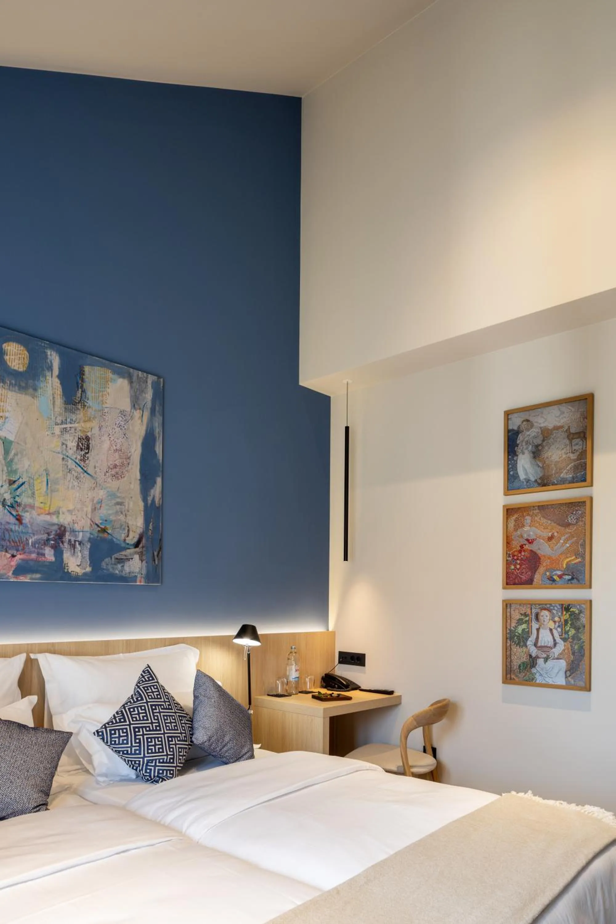 Decorative detail, Bed in Emotheo Heritage Hotel