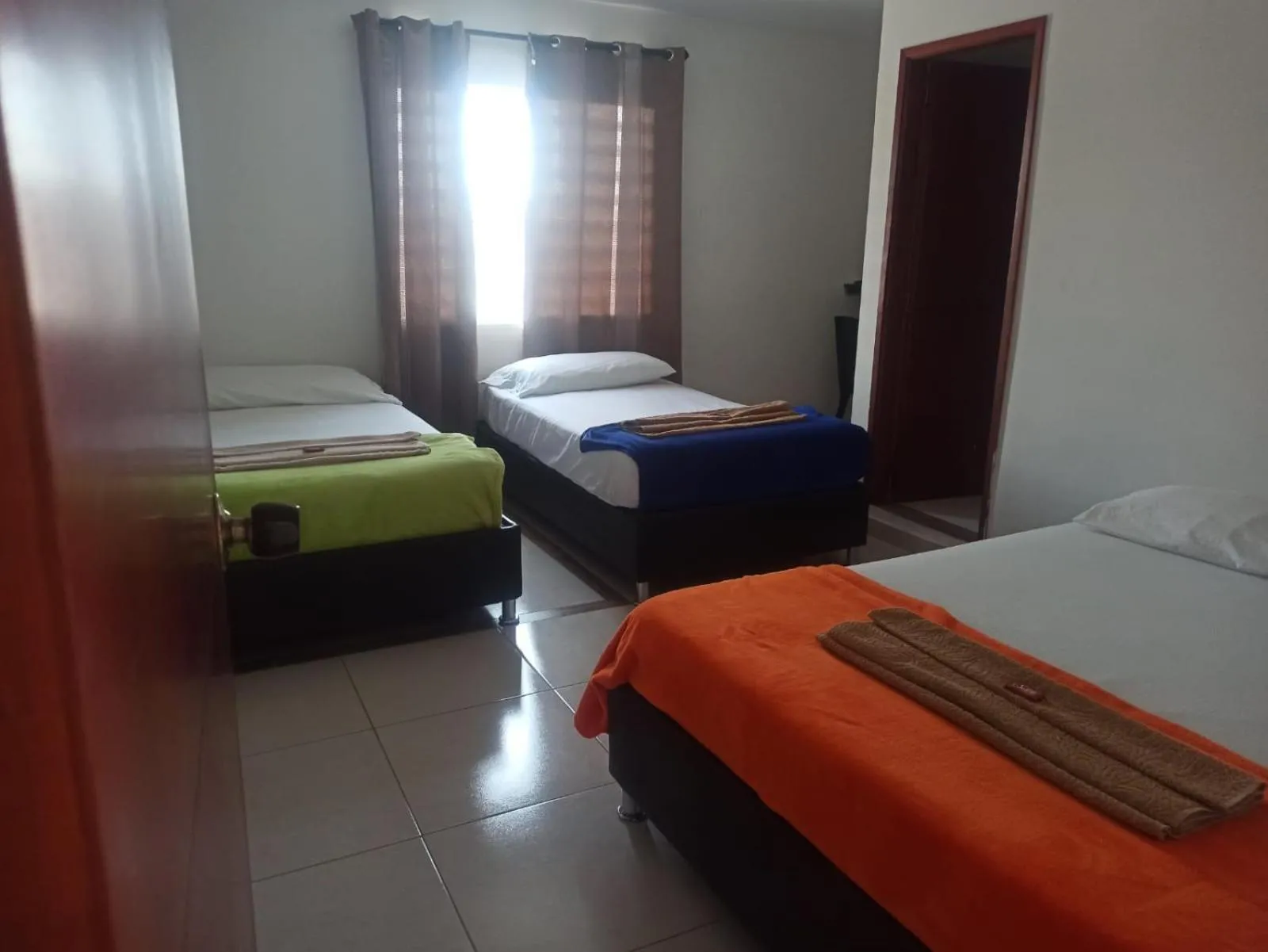Bed in Hotel Don Jose