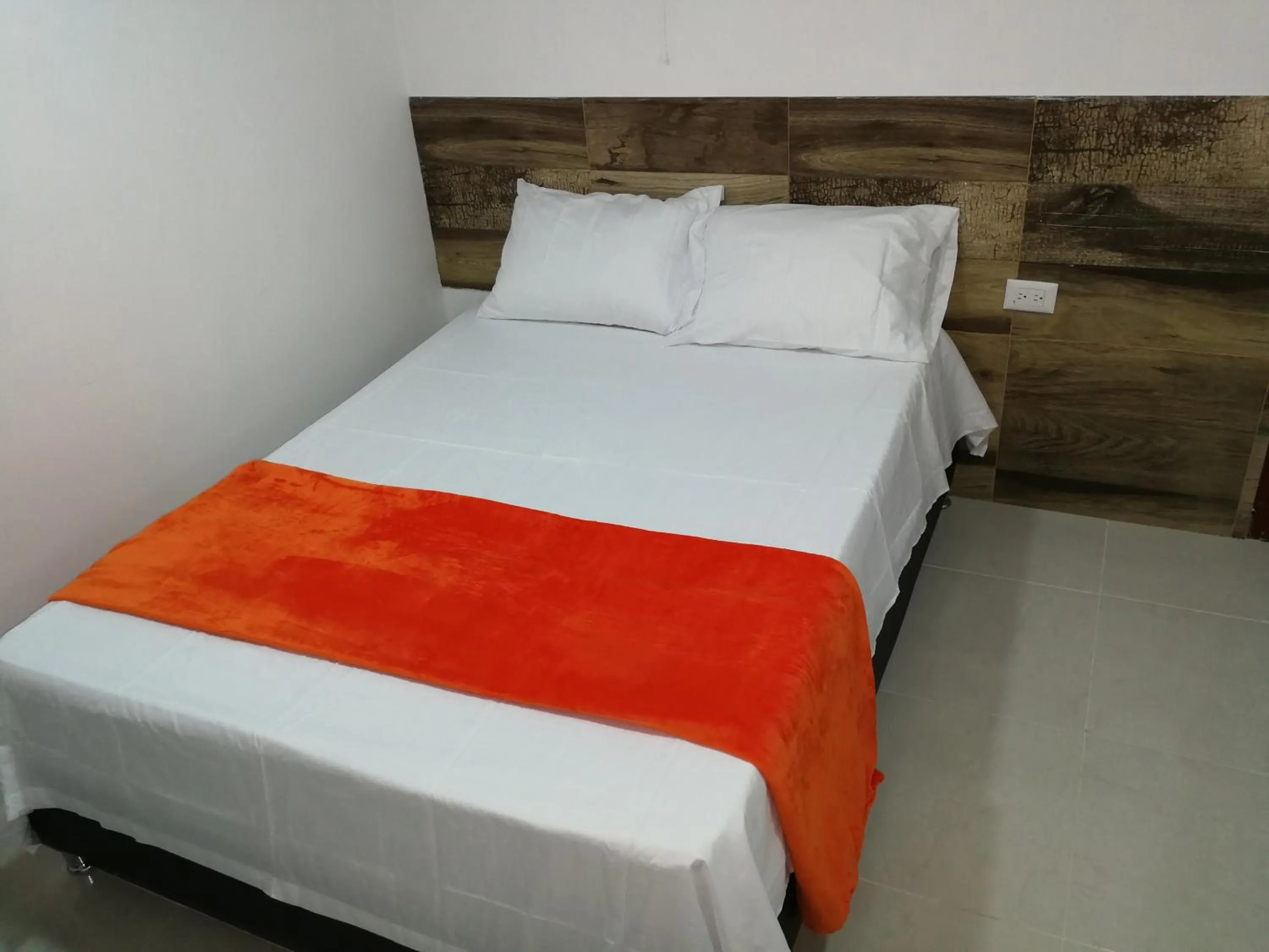 Bed in Hotel Don Jose