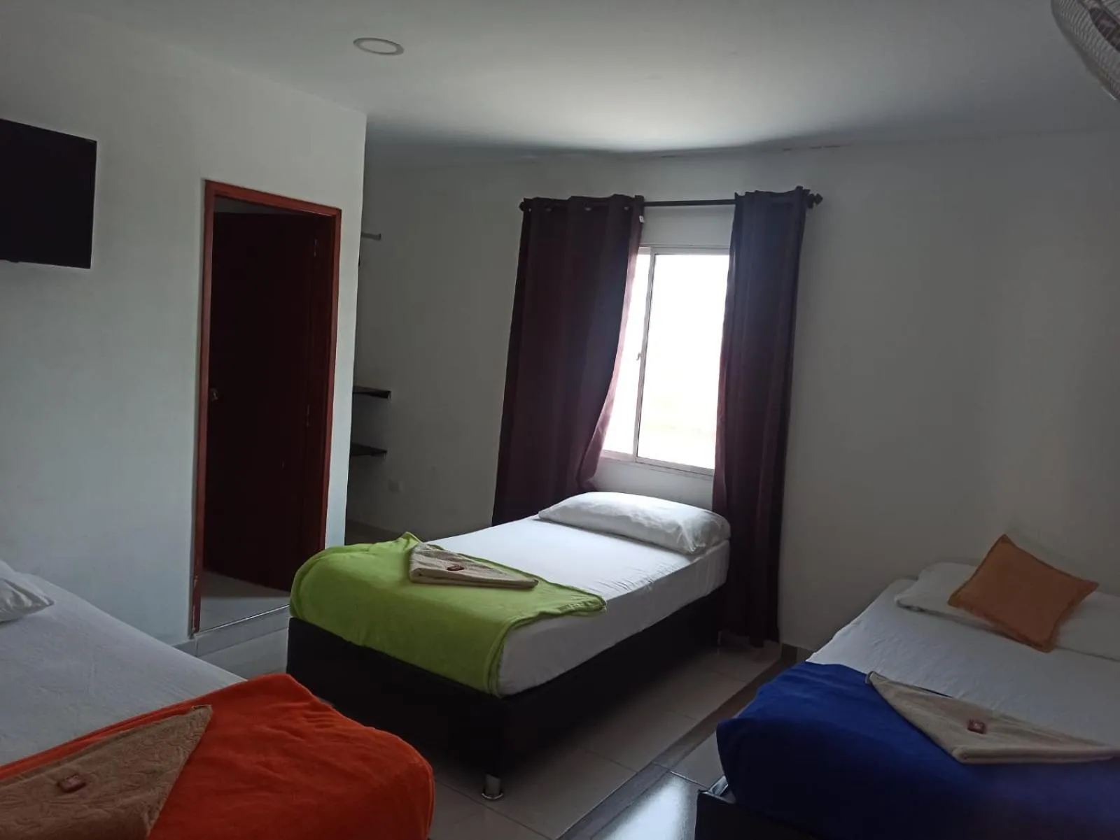 Bed in Hotel Don Jose