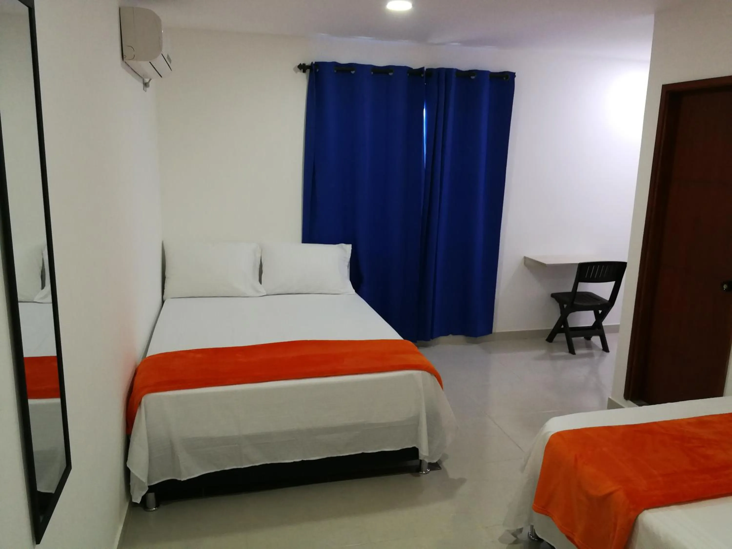 Bed in Hotel Don Jose