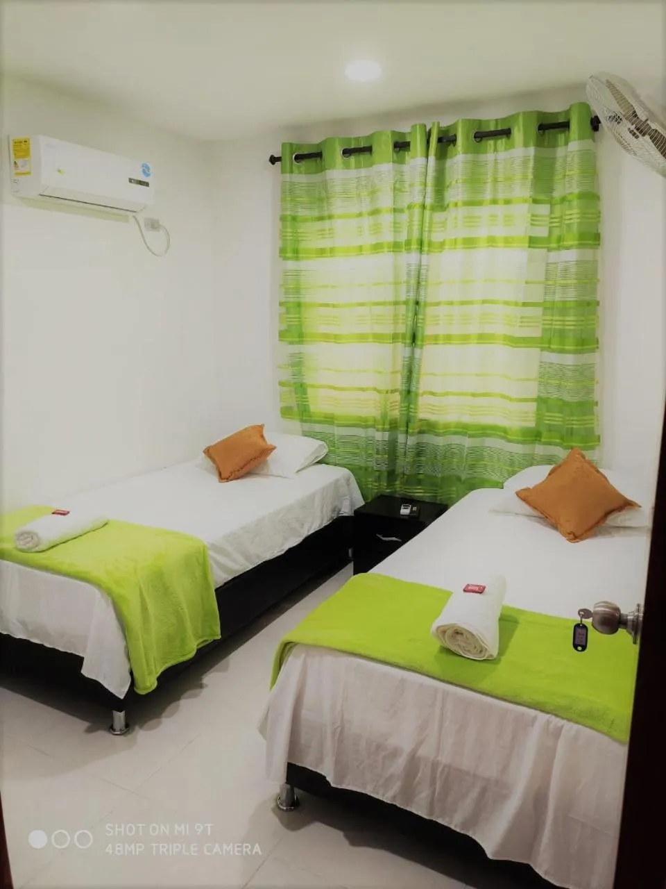 Bed in Hotel Don Jose