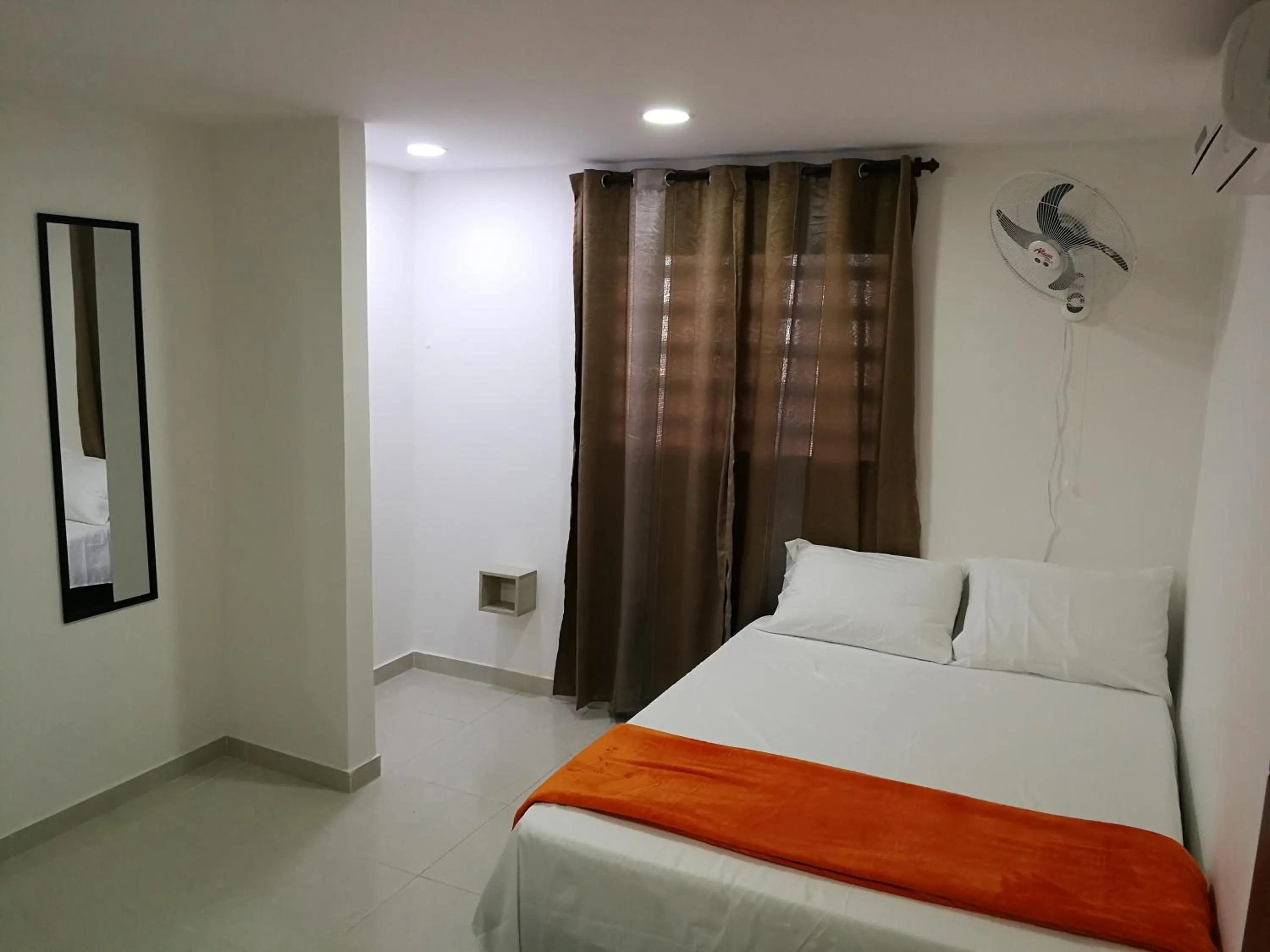 Bed in Hotel Don Jose