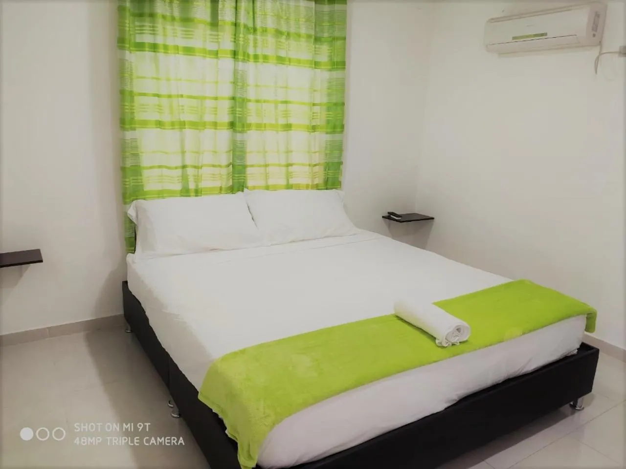 Bed in Hotel Don Jose