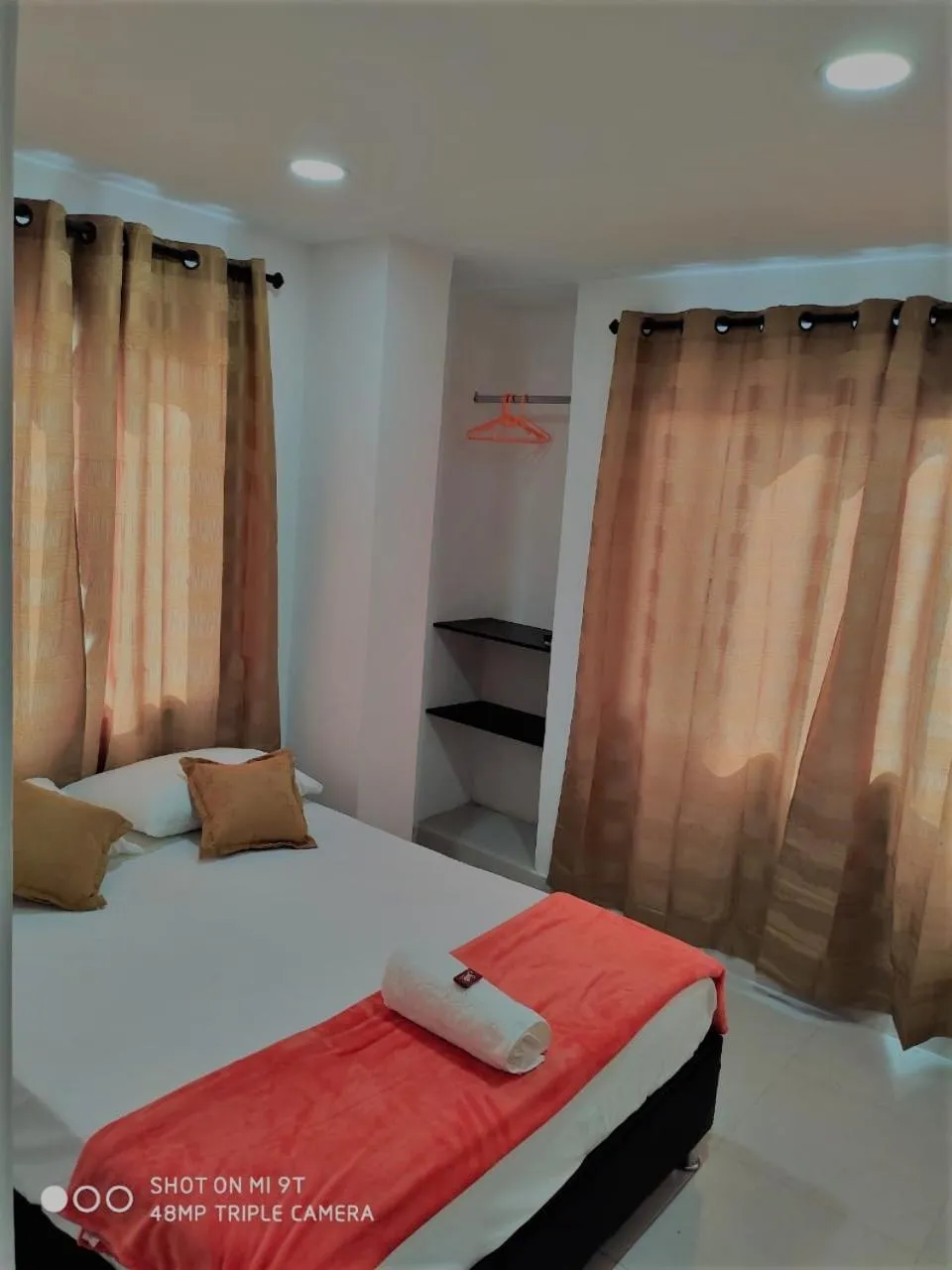 Bed in Hotel Don Jose