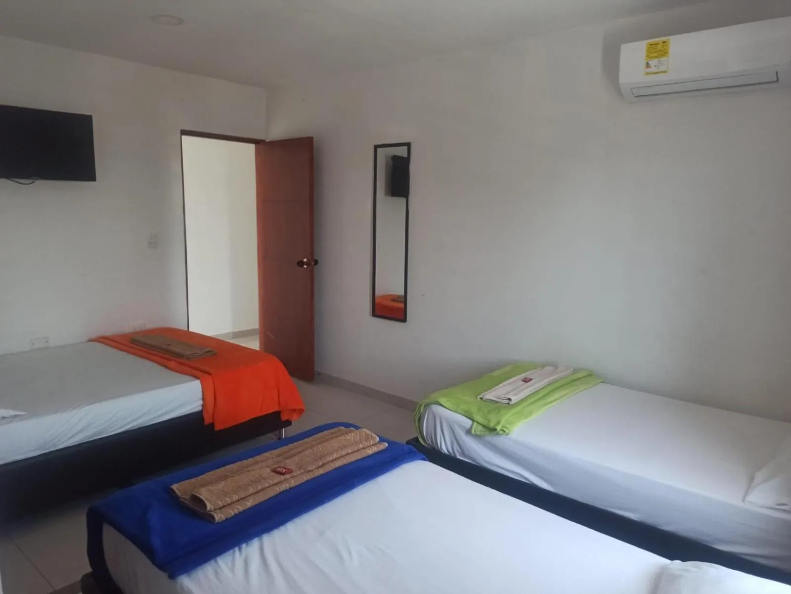 Bed in Hotel Don Jose