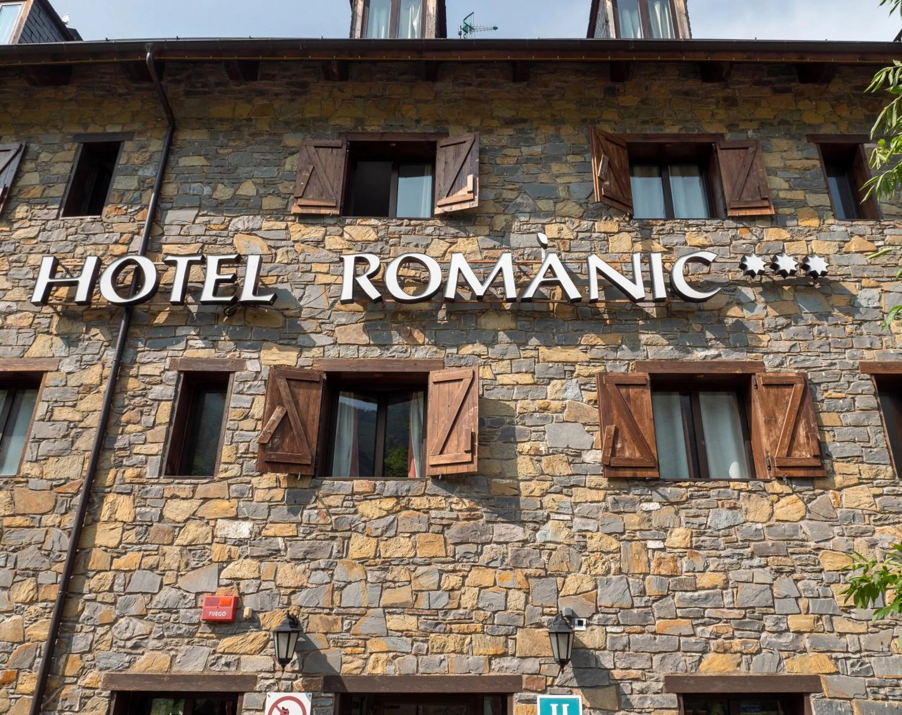 Property building in Hotel Romànic