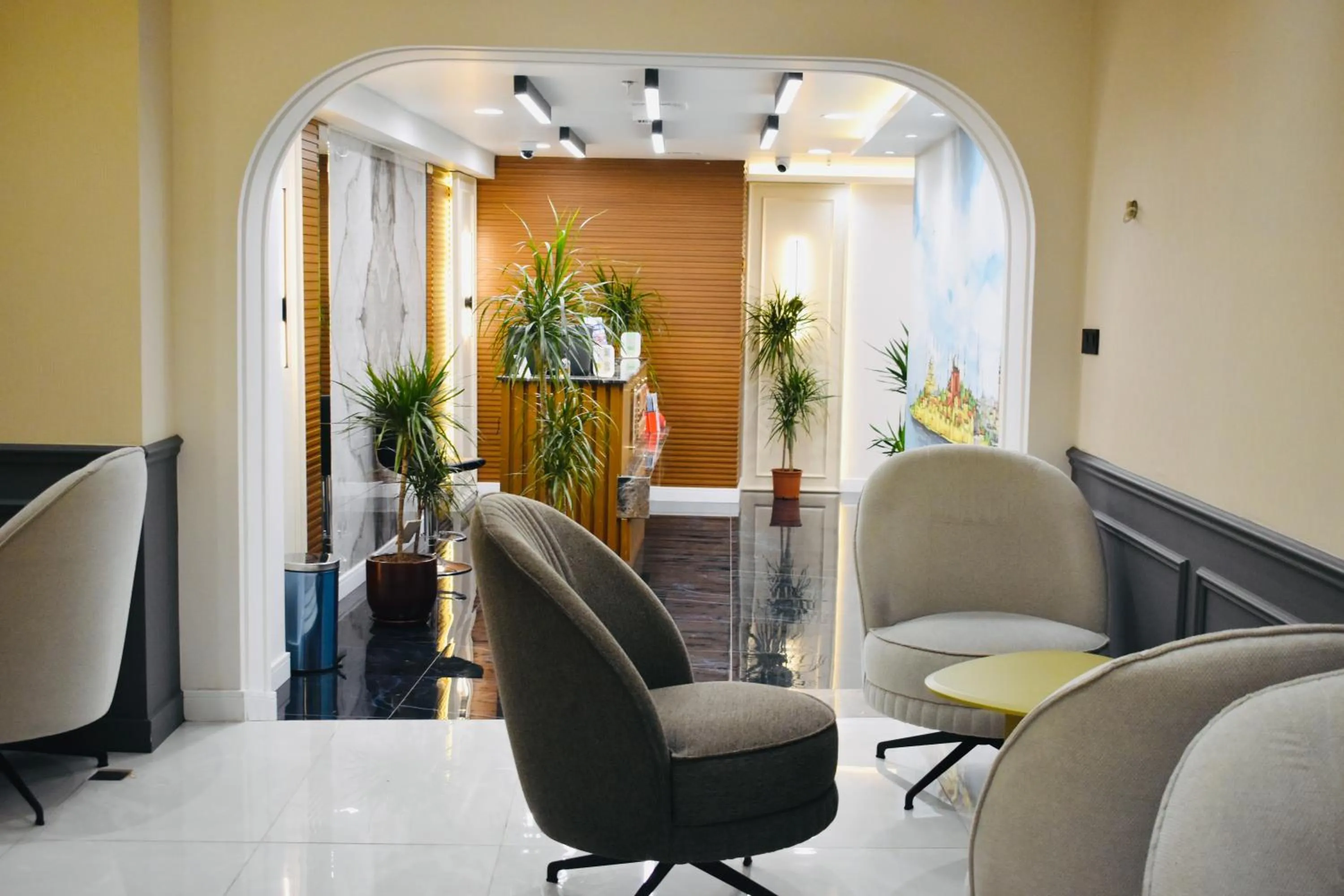 Communal lounge/ TV room in Istanbul Midpoint Hotel