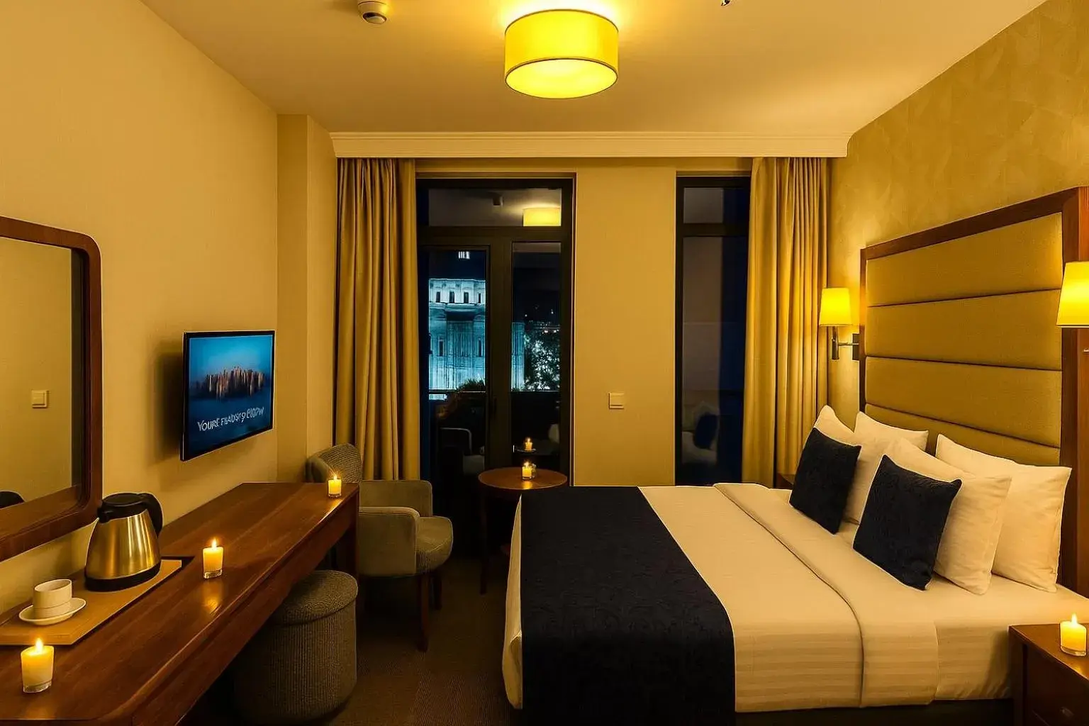 Deluxe King Room in Istanbul Midpoint Hotel Deluxe King Room in Istanbul Midpoint Hotel