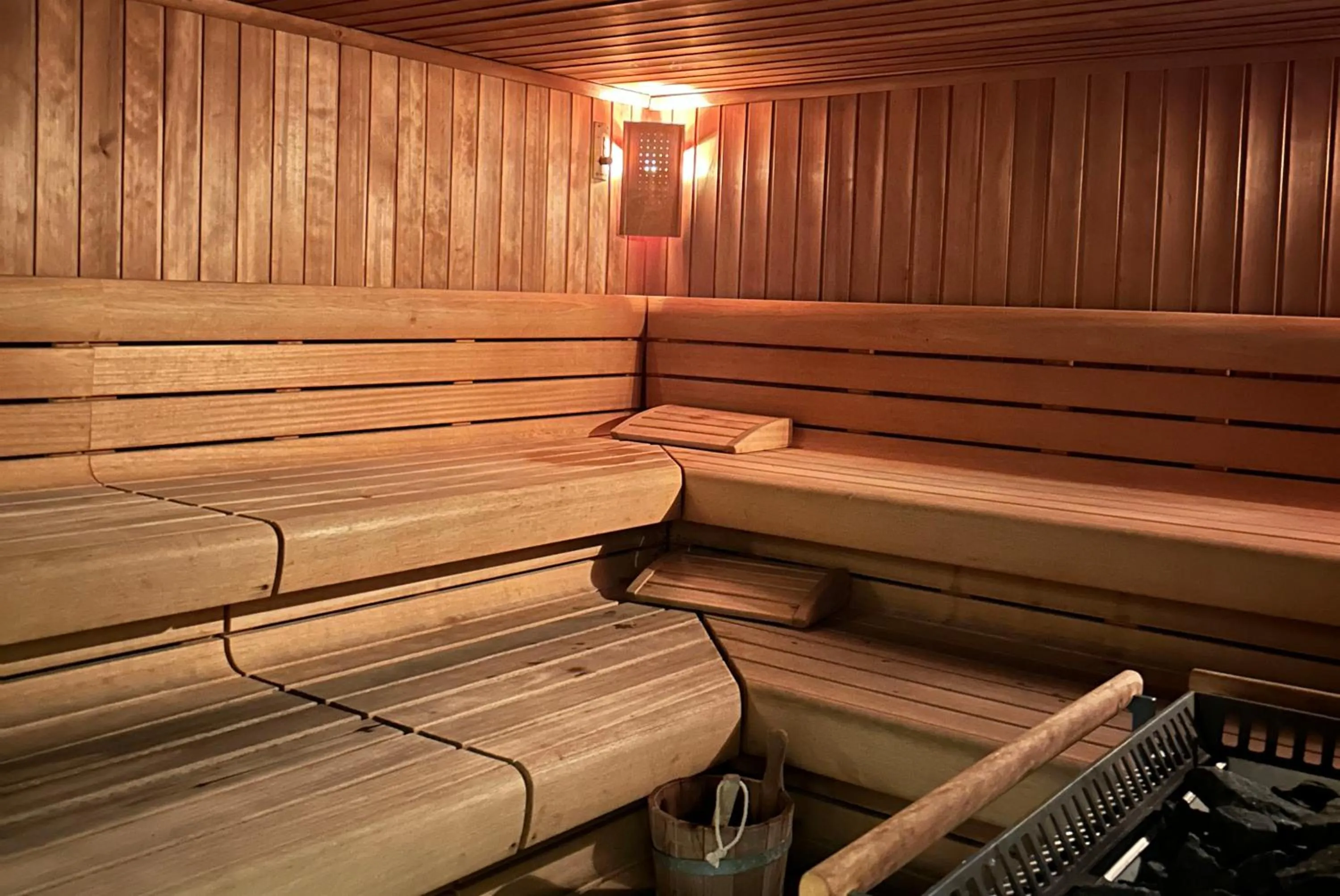 Sauna in Aparthotel Siente Boí & SPA
