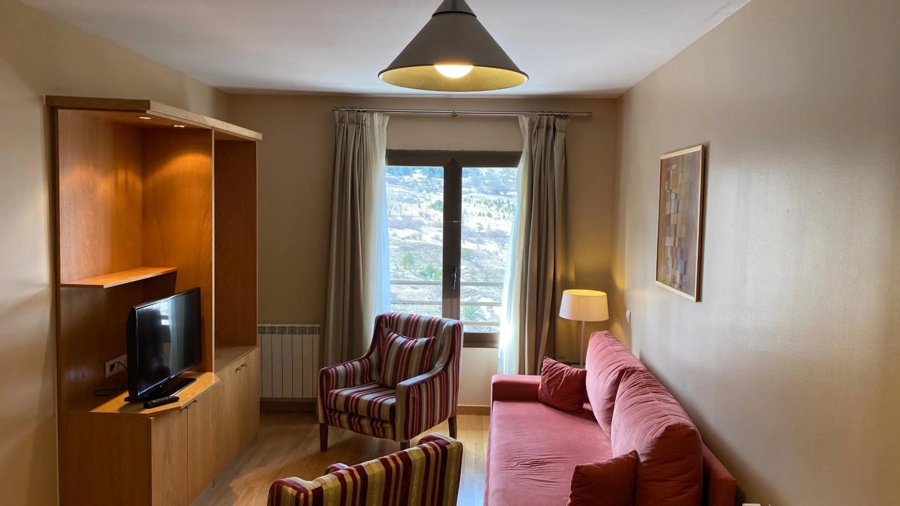 TV and multimedia in Aparthotel Siente Boí & SPA