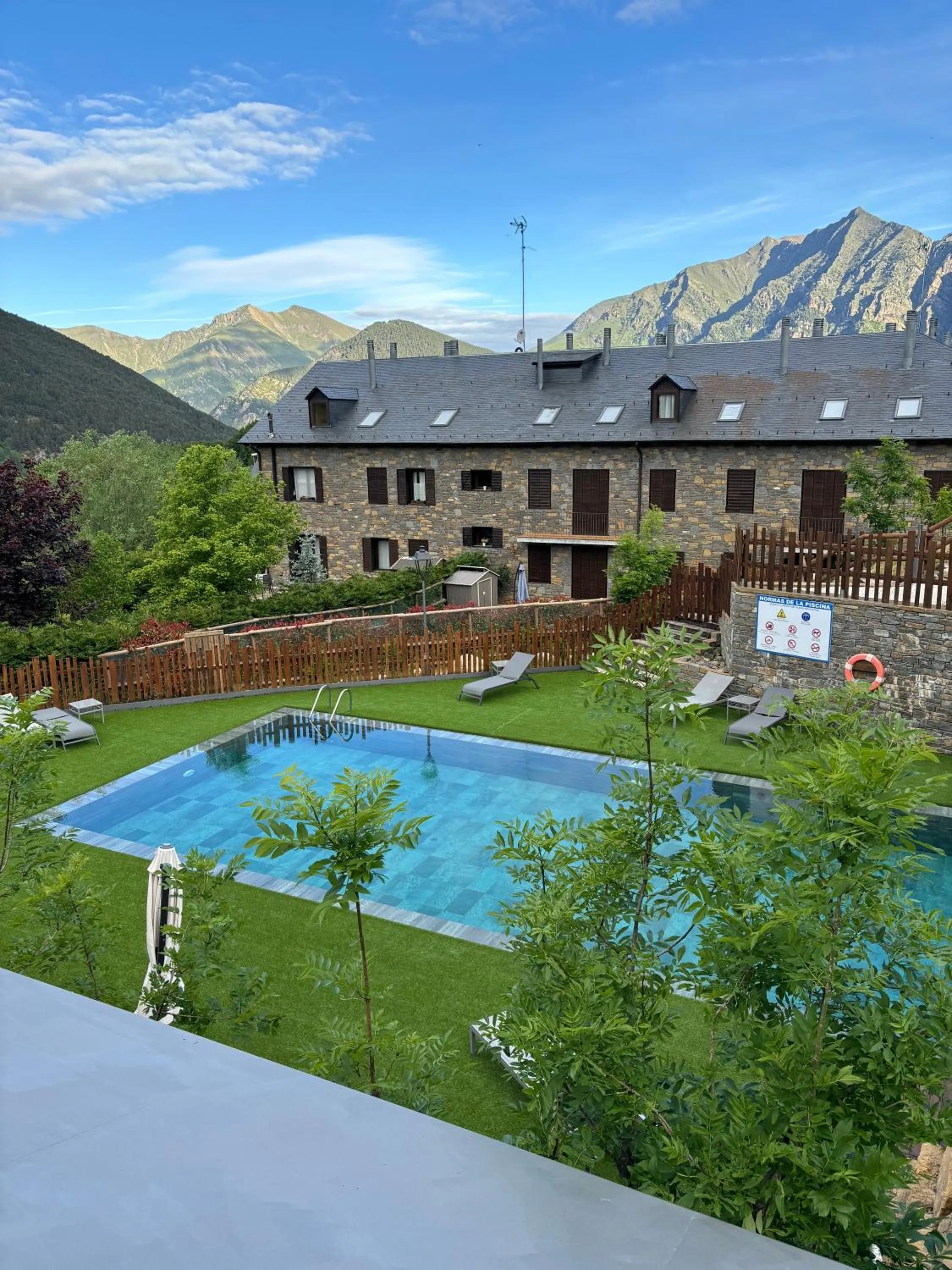 Natural landscape in Aparthotel Siente Boí & SPA