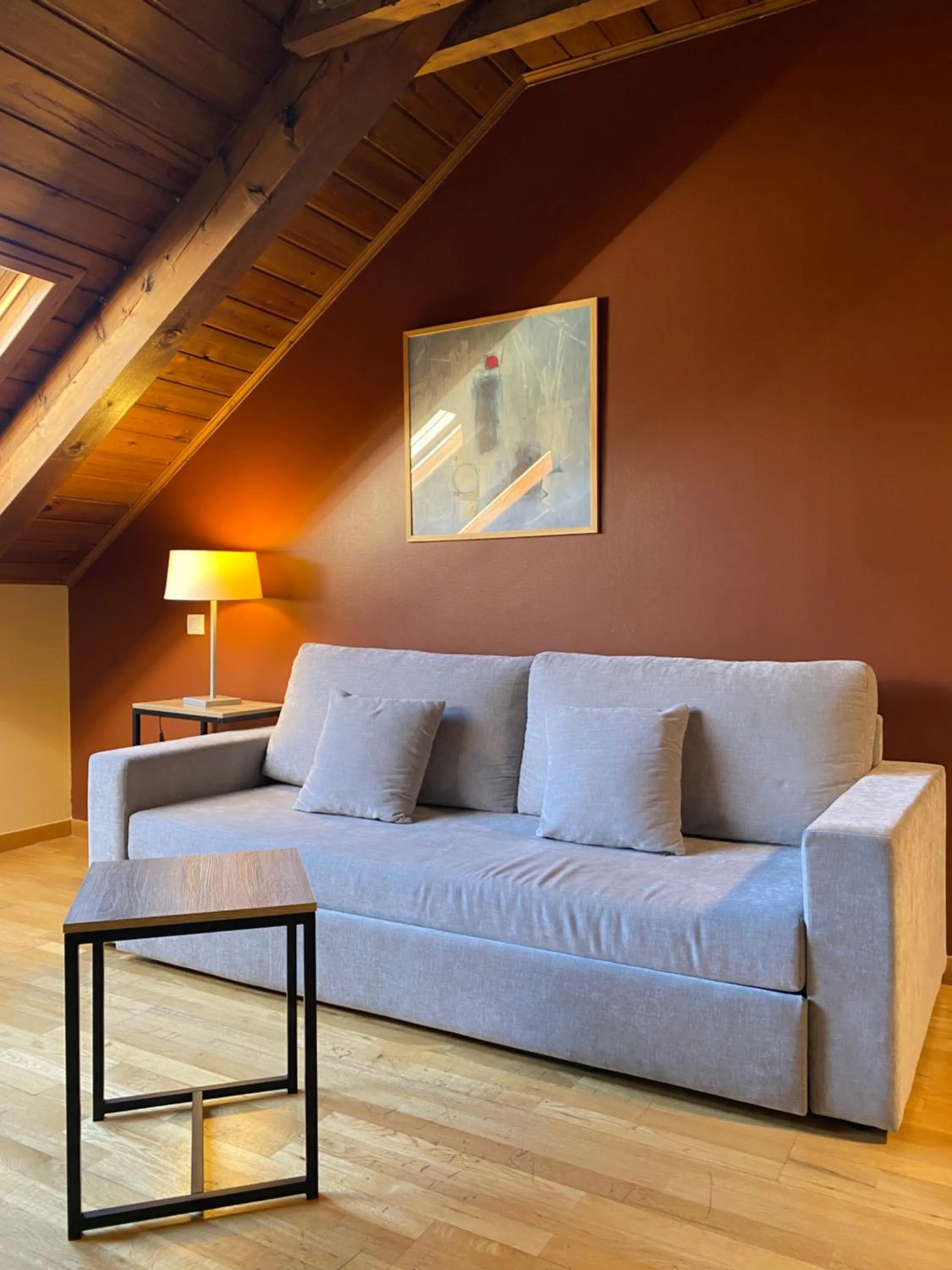 Living room in Aparthotel Siente Boí & SPA